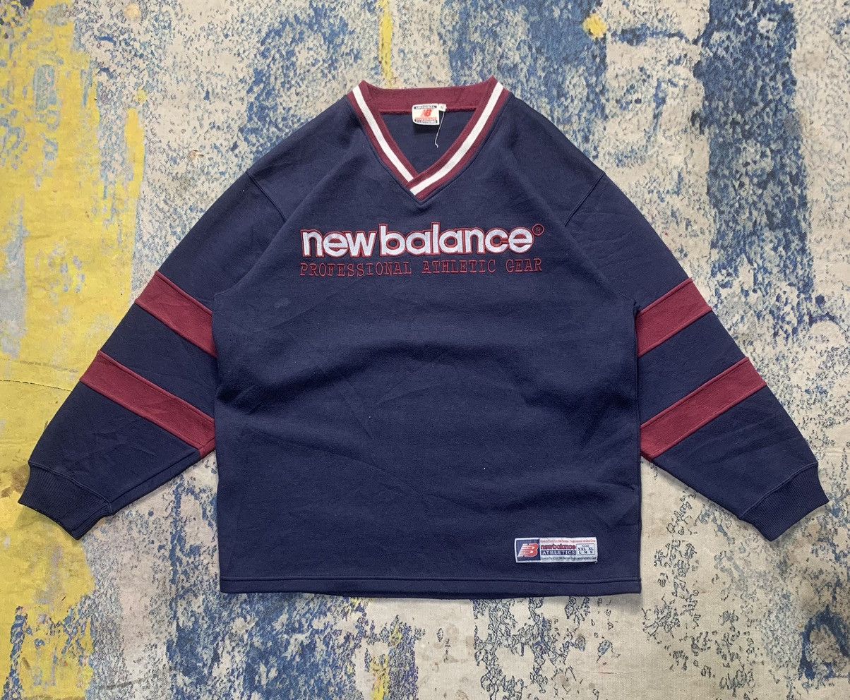 New Balance Vintage New Balance Spellout Logo Sweatshirt Size US M / EU 48-50 / 2 - 3 Thumbnail