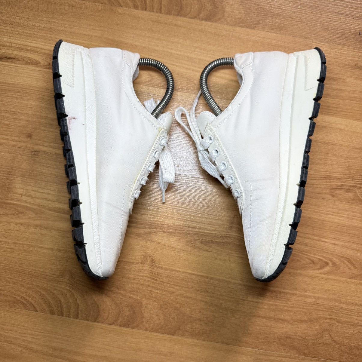 Prada Prada Matchrace Nylon Sneakers City Shoes Big Logo Print Size US 7.5 / IT 37.5 - 4 Thumbnail
