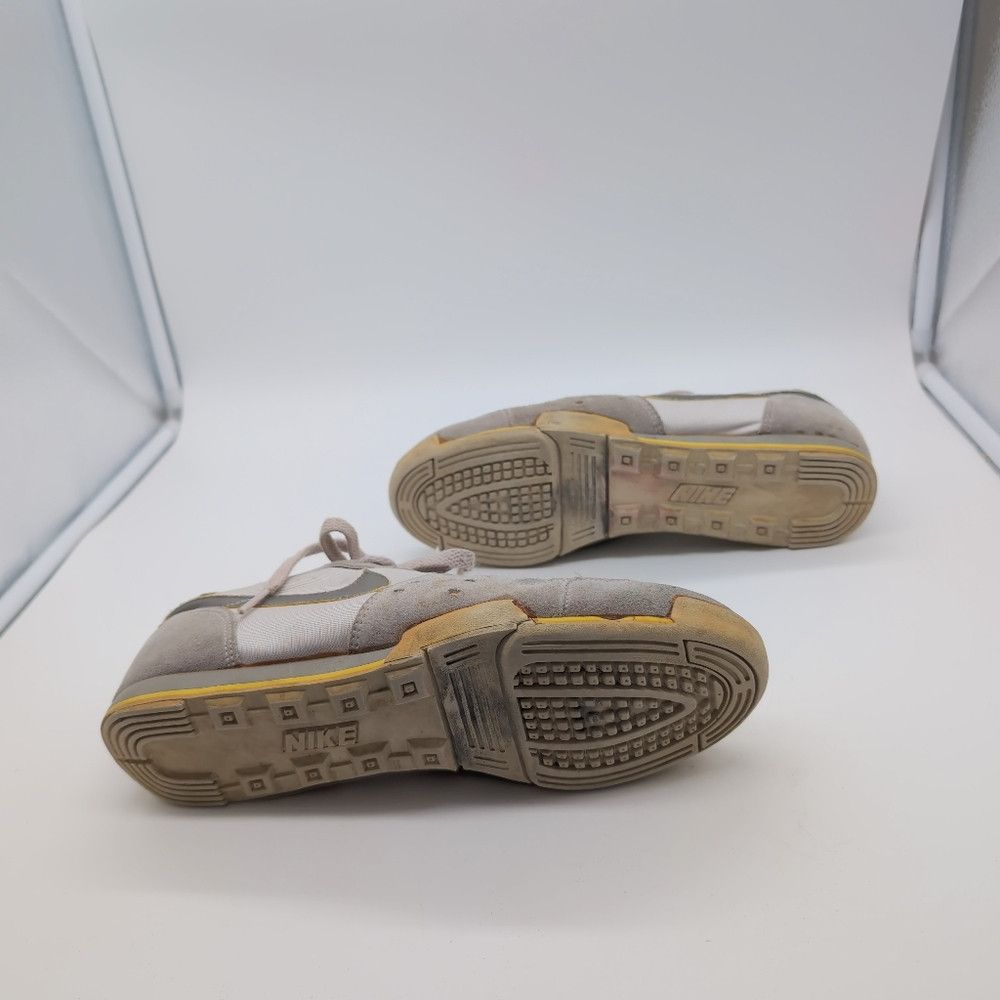Nike 1980s Nike Sz 9 Gray White Waffle Running Shoes 9 870608 S Size US 9 / EU 42 - 7 Thumbnail