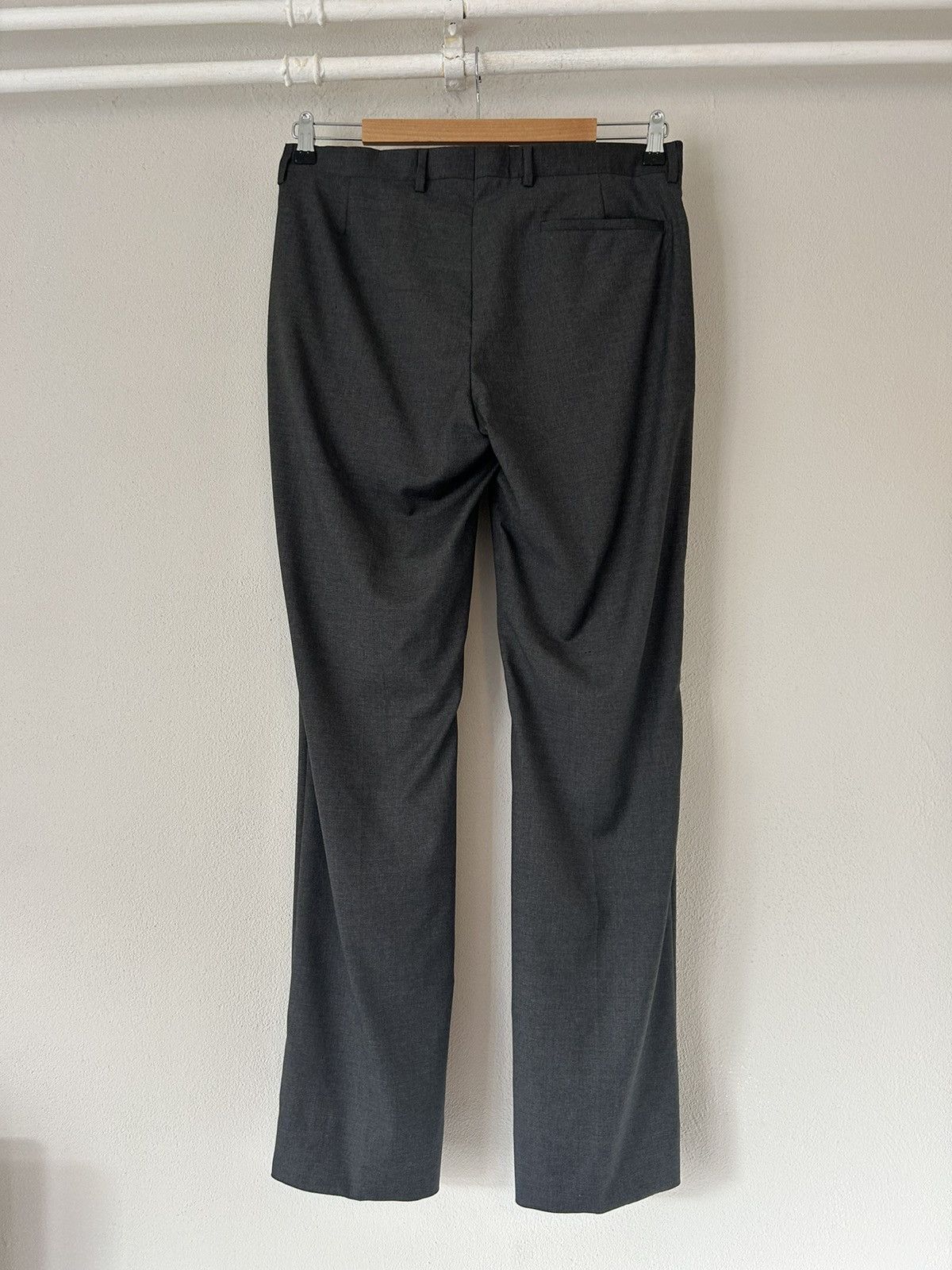 Dior Grey Wool Pants Size US 32 / EU 48 - 2 Thumbnail