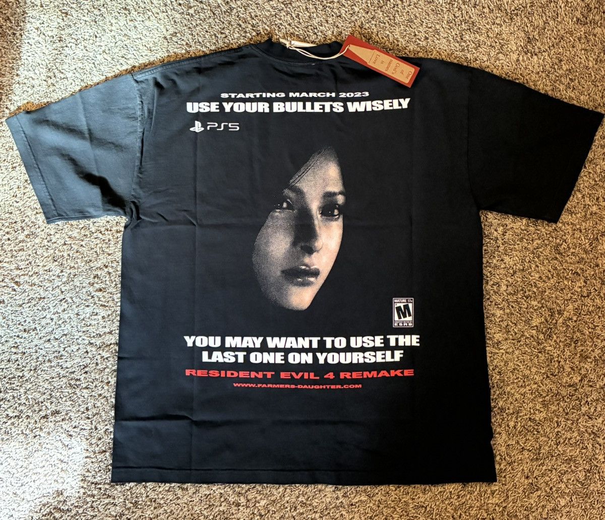 Online Ceramics Farmers Daughter x Resident Evil 4 Ada tee Size US XL / EU 56 / 4 - 2 Thumbnail