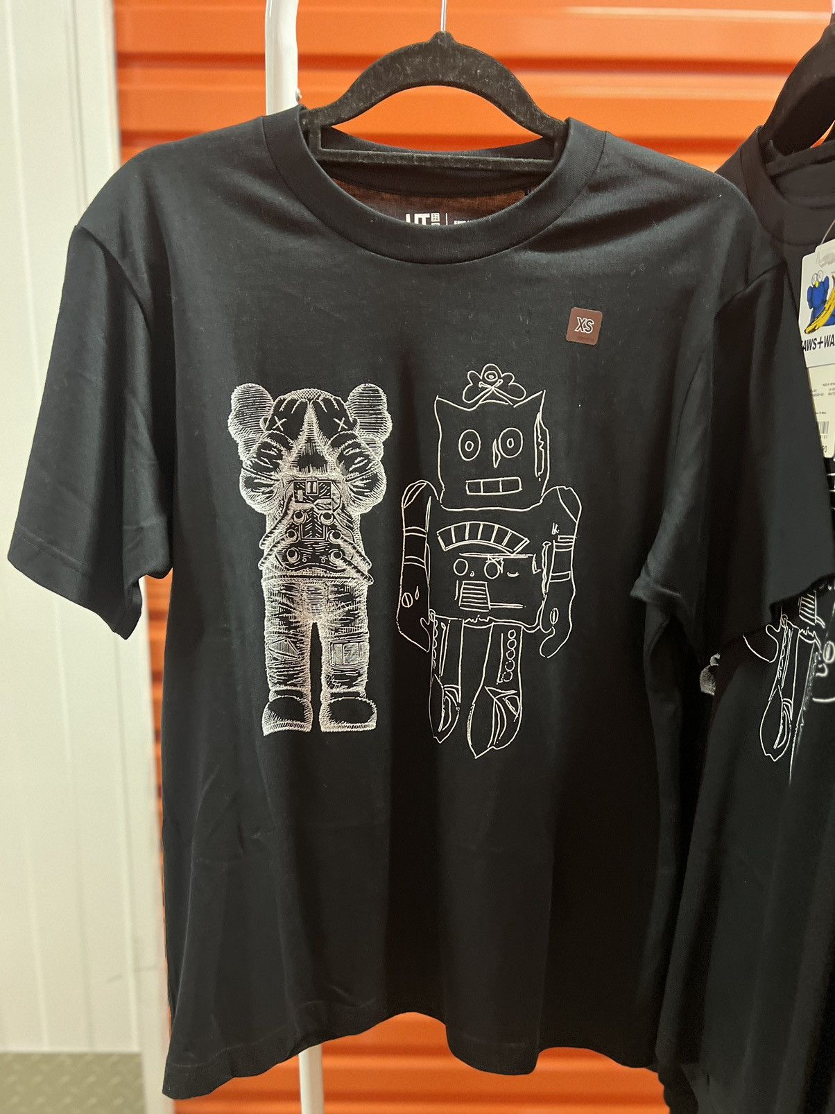 Andy Warhol × Kaws × Uniqlo Kaws Warhol Uniqlo Black Robot Tshirt New with tags size XS Size US XS / EU 42 / 0 - 3 Thumbnail