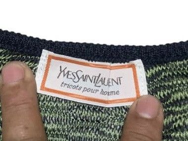 Yves Saint Laurent Vintage YSL Yves Saint Laurent Knit Vest Size US M / EU 48-50 / 2 - 4 Thumbnail