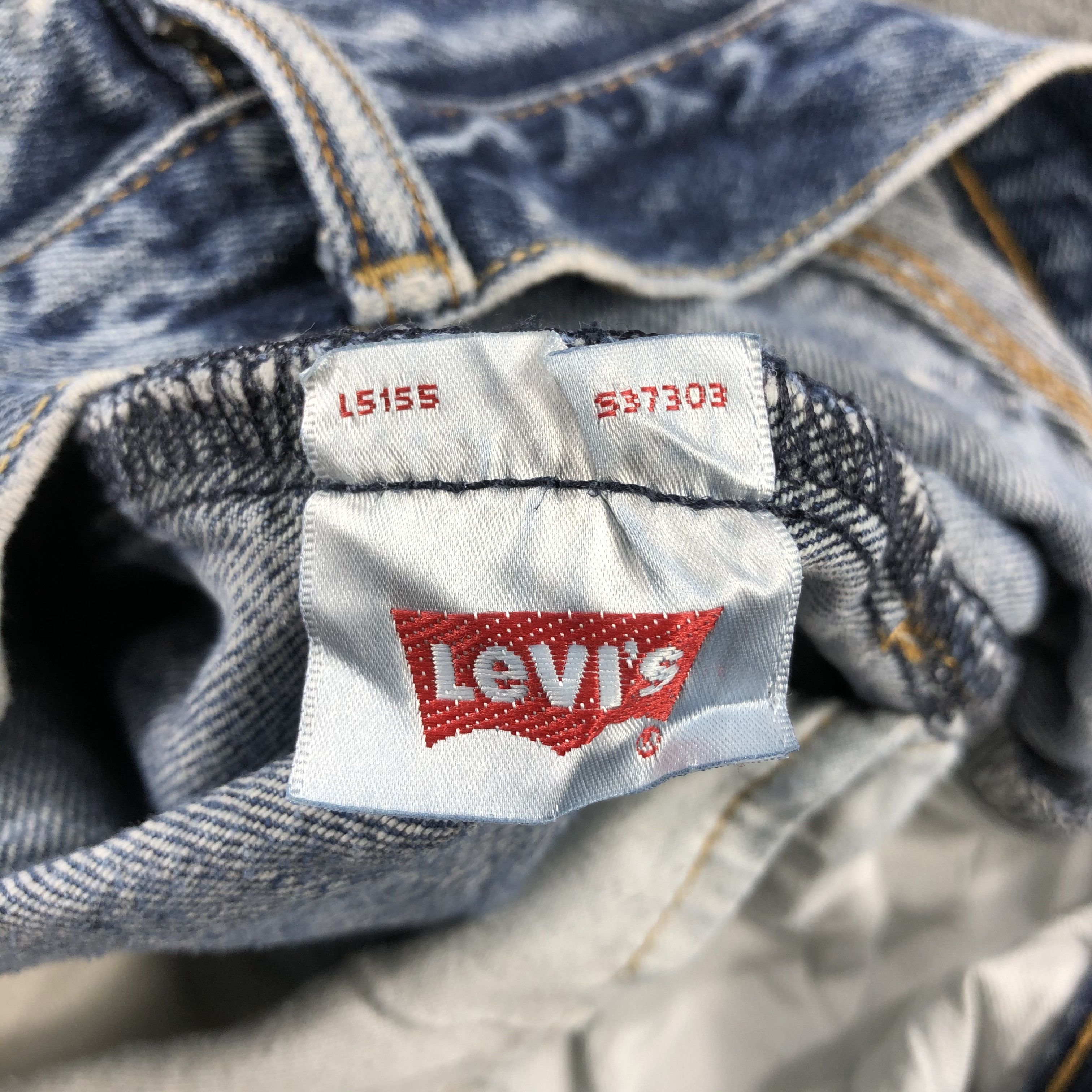 Levi's Vintage Blue Wash Levis 501 Jeans-J2399 Size US 34 / EU 50 - 15 Thumbnail