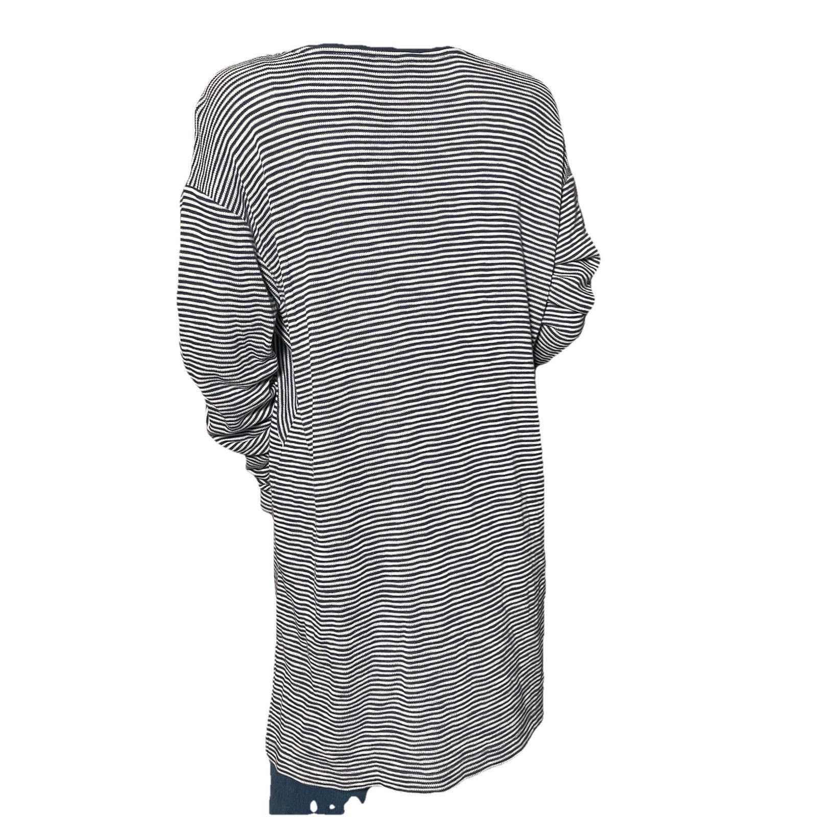 J. Jill J JILL Long Sleeve Striped Pullover Top Blue Women’s Medium Size M / US 6-8 / IT 42-44 - 4 Thumbnail