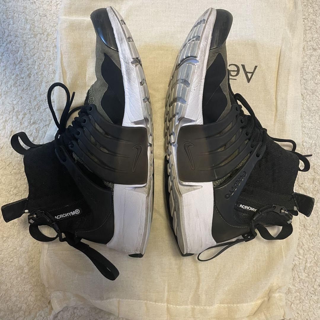 Acronym × Nike Acronym Nike Air Presto Mid Olive XXS Size US 8 / EU 41 - 6 Thumbnail