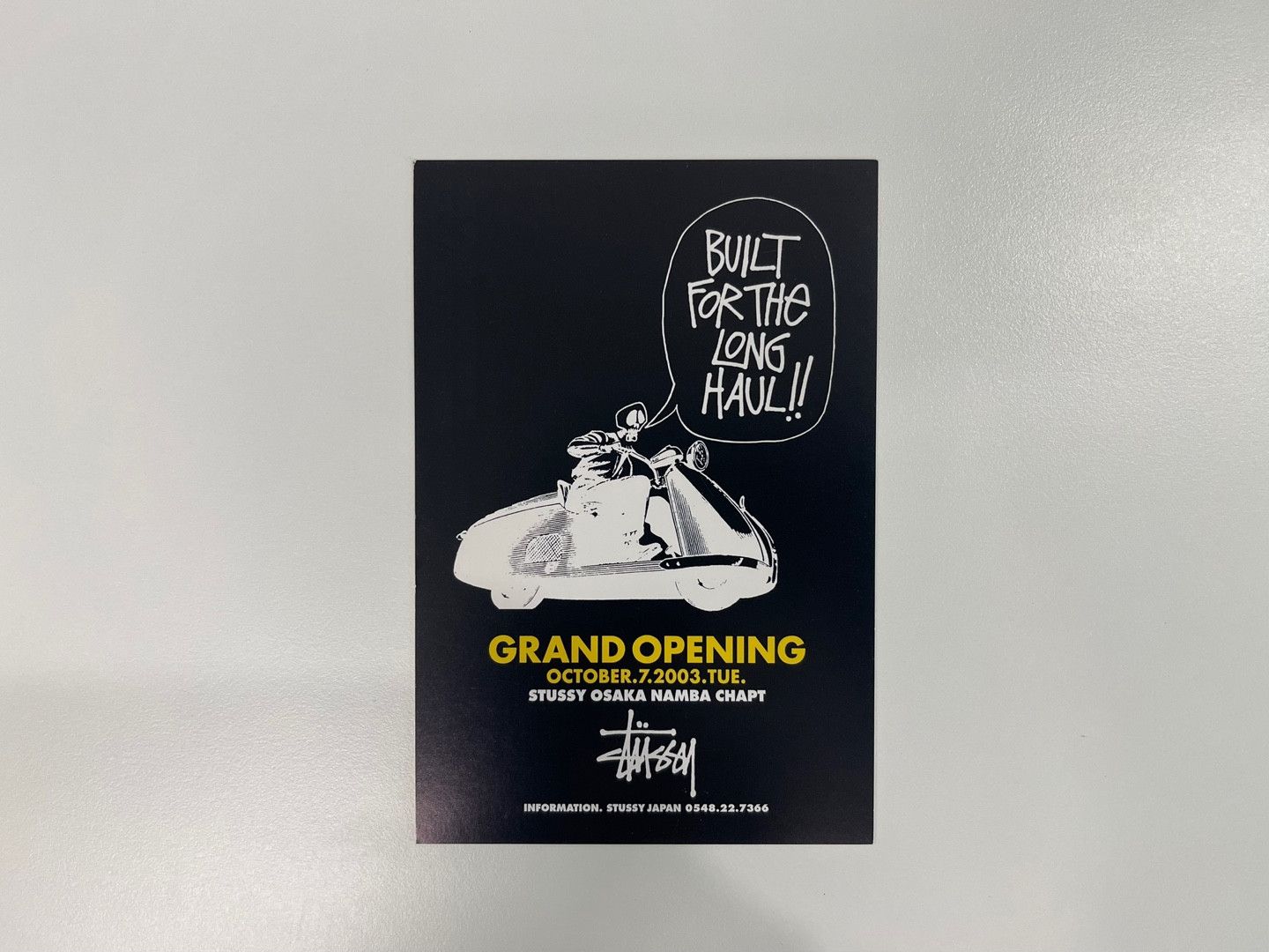 Stussy Stussy OSAKA NAMBA CHAPT art Postercards 2003 Size ONE SIZE - 2 Thumbnail