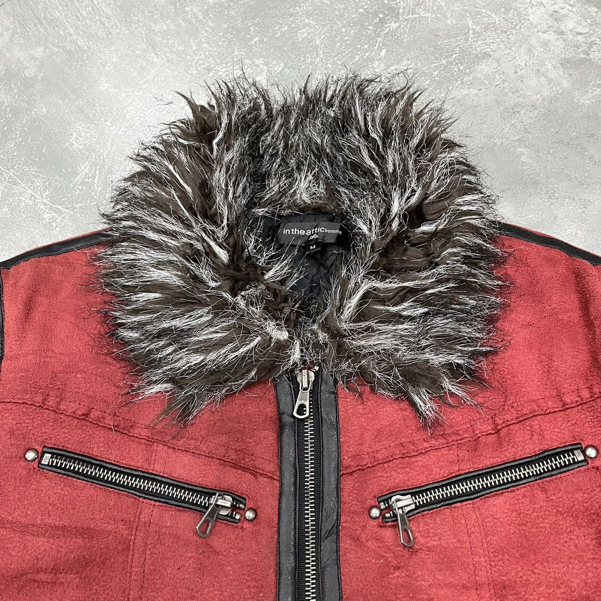 ジャケット・アウター 00s In The Attic fireman fur jacket 00s In The Attic fireman fur jacket