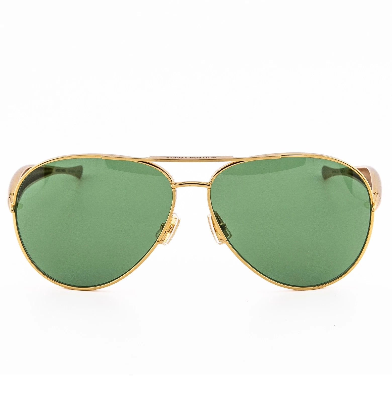 Bottega Veneta BOTTEGA VENETA 1305 SARDINE BV1305S Aviator Sunglass 001 Size ONE SIZE - 5 Thumbnail