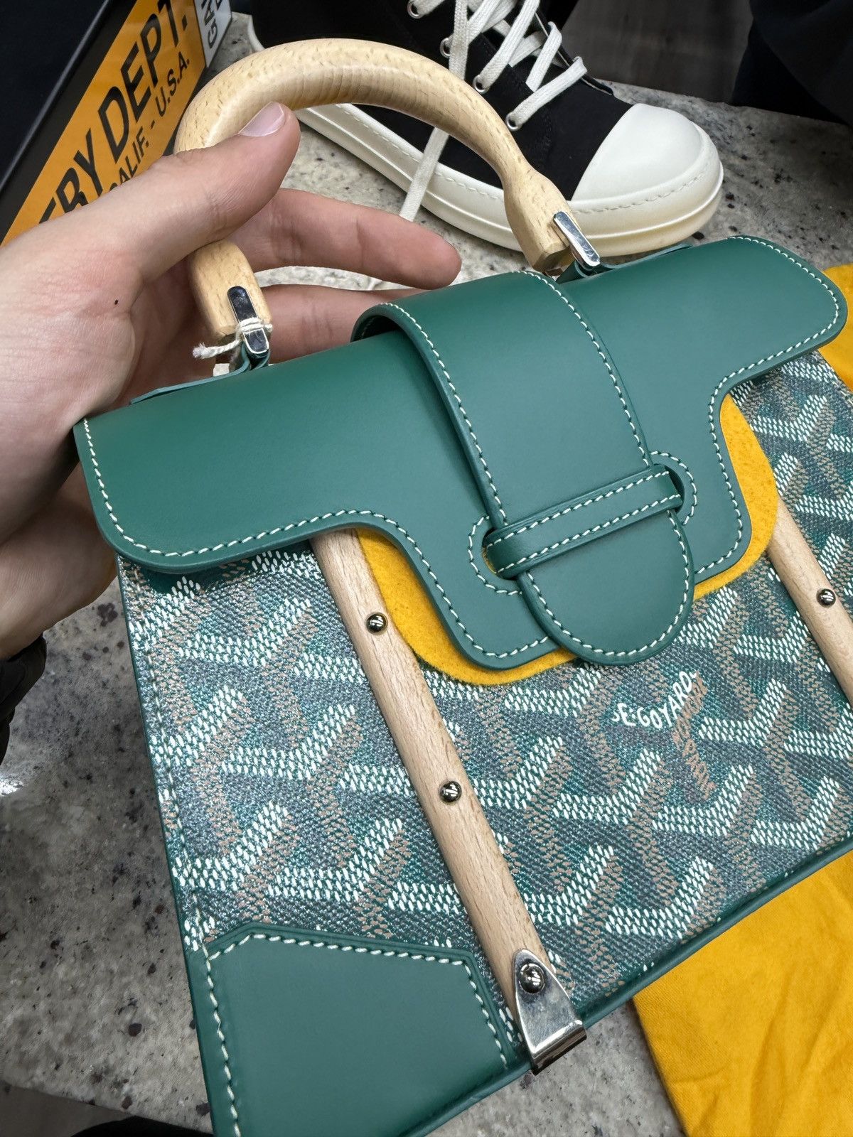Goyard Goyard Green Mini Bag Size ONE SIZE - 2 Thumbnail