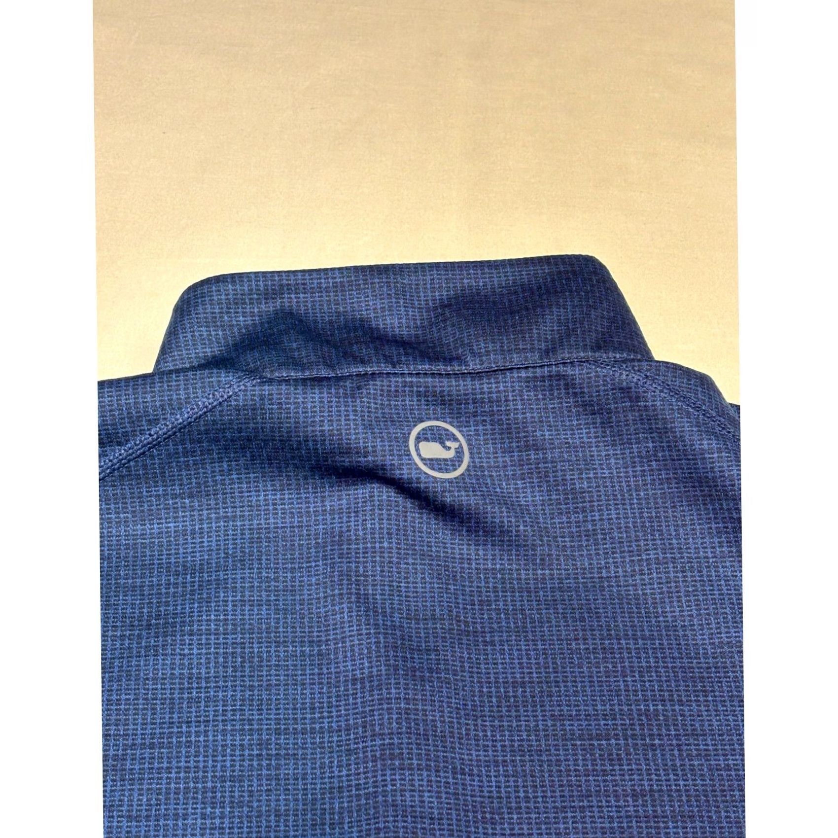 Vineyard Vines VINEYARD VINES Mens OTG On-The-Go Sankaty Quarter Zip Blue Pullover L Size US L / EU 52-54 / 3 - 5 Thumbnail