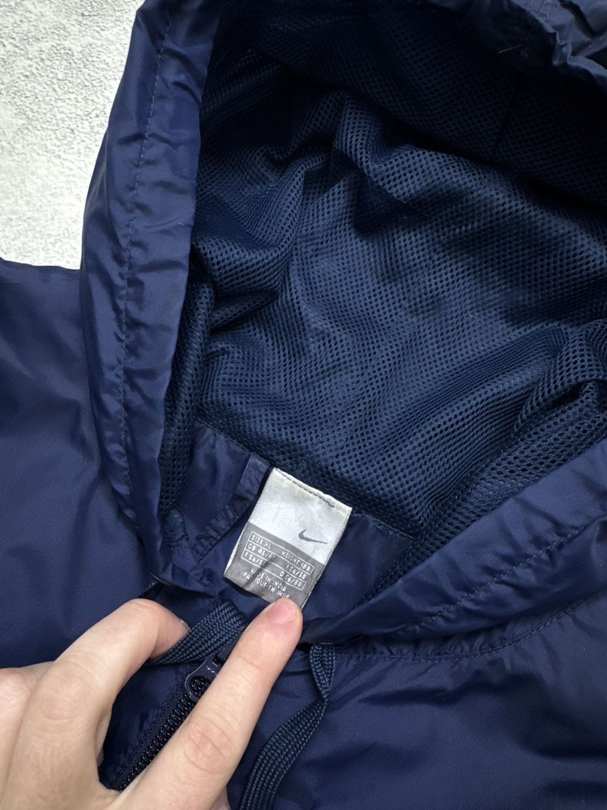 Nike Vintage Y2K Nike Nylon Mini Logo Jacket 00’s Size US XL / EU 56 / 4 - 8 Thumbnail