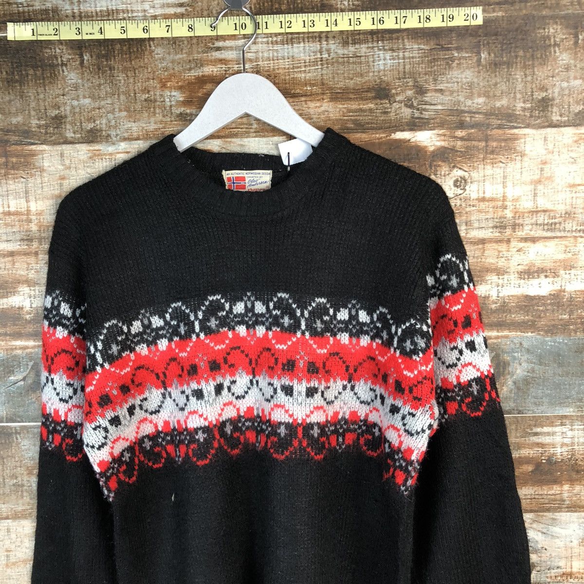 Homespun Knitwear × Japanese Brand Revere Dark Blue art vintage Knitwear #A1821 Size US M / EU 48-50 / 2 - 5 Thumbnail