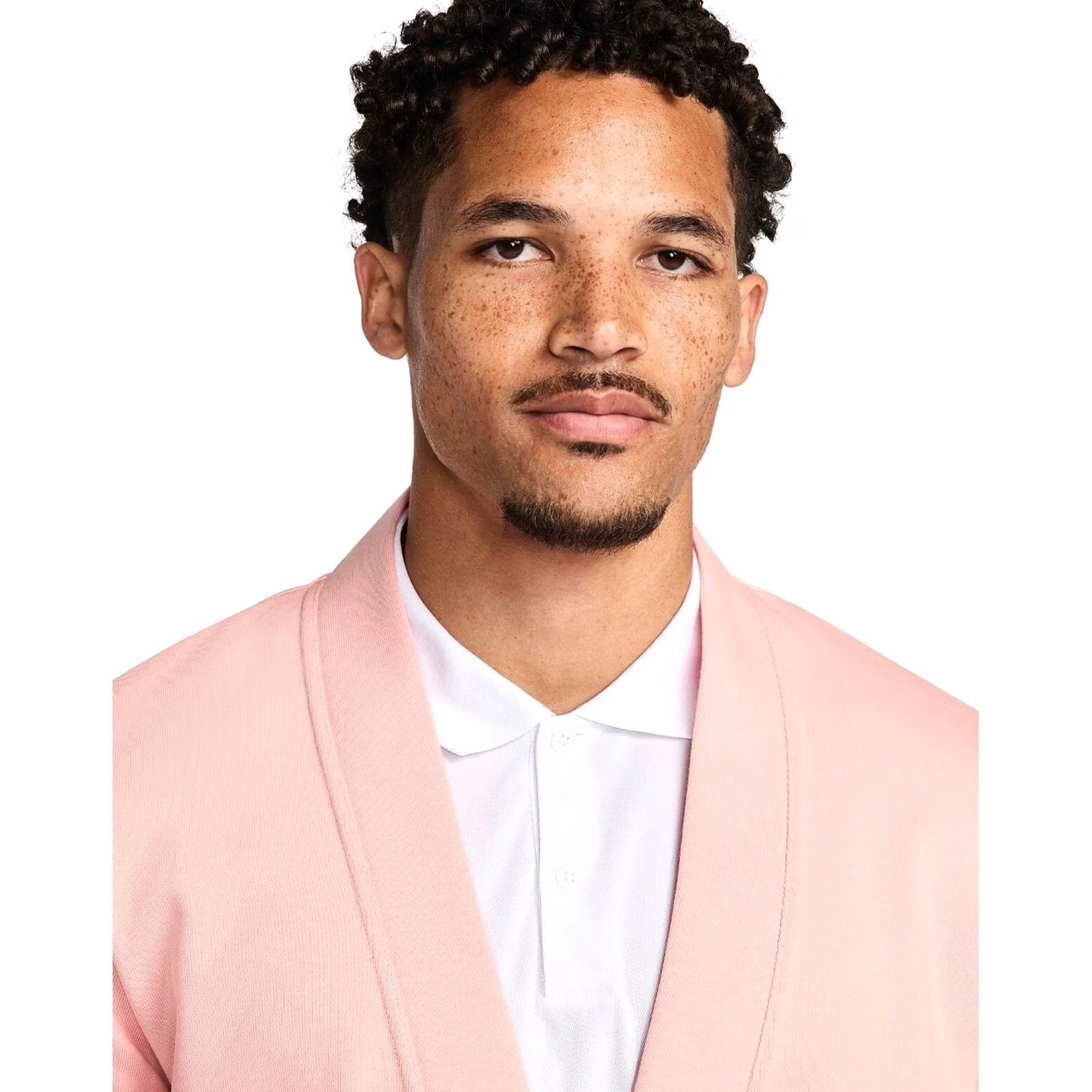 Nike Nike Men's Golf Cardigan Cardigan Mens M Pink Size US M / EU 48-50 / 2 - 2 Thumbnail