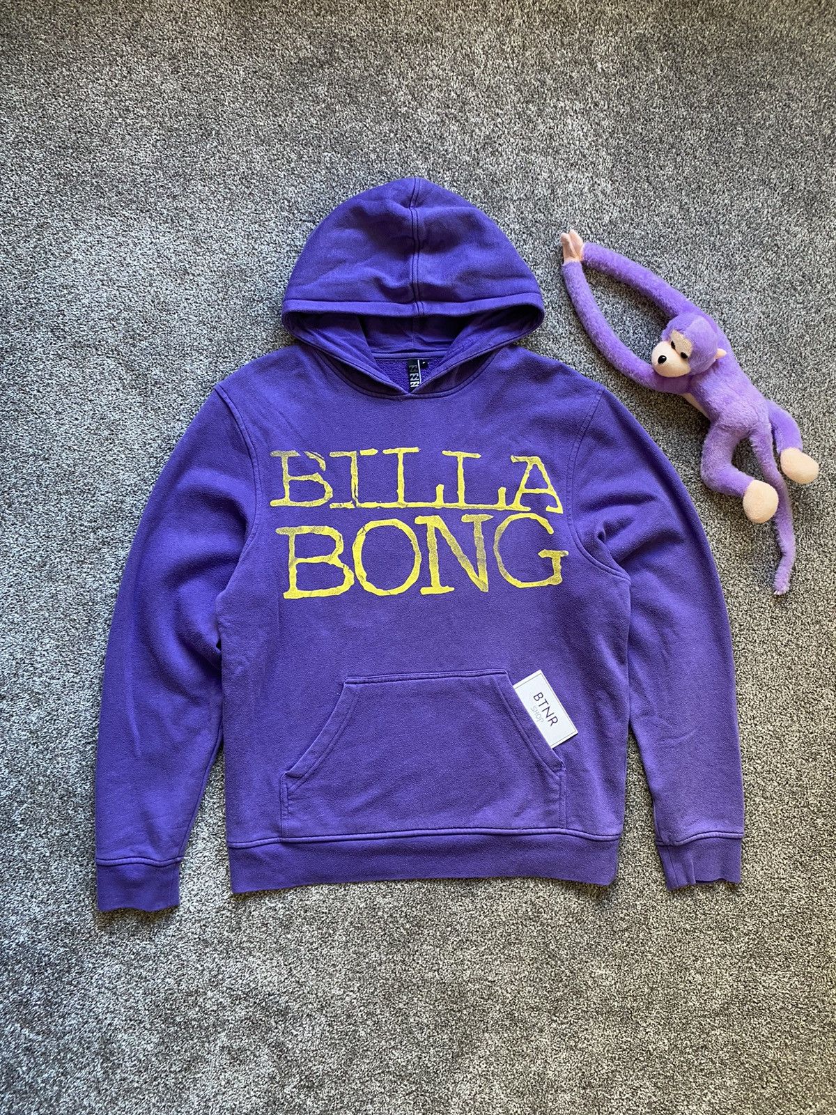 Other Billabong Crazy Logo Spellout Purple Yellow Lakers Hoodie Size US S / EU 44-46 / 1 - 2 Thumbnail