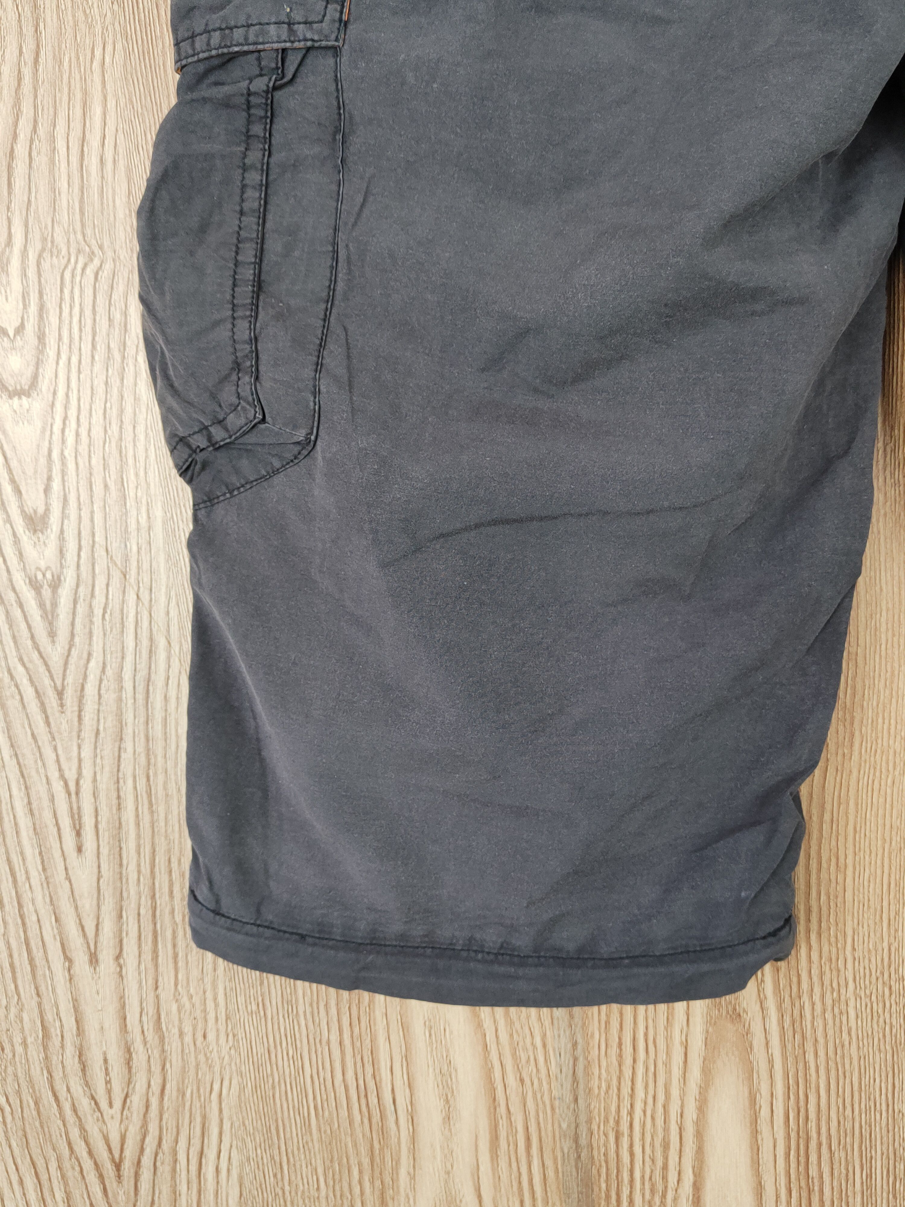 Converse Converse Black Faded Multipocket Tactical Short Pants #S2750 Size US 32 / EU 48 - 11 Thumbnail