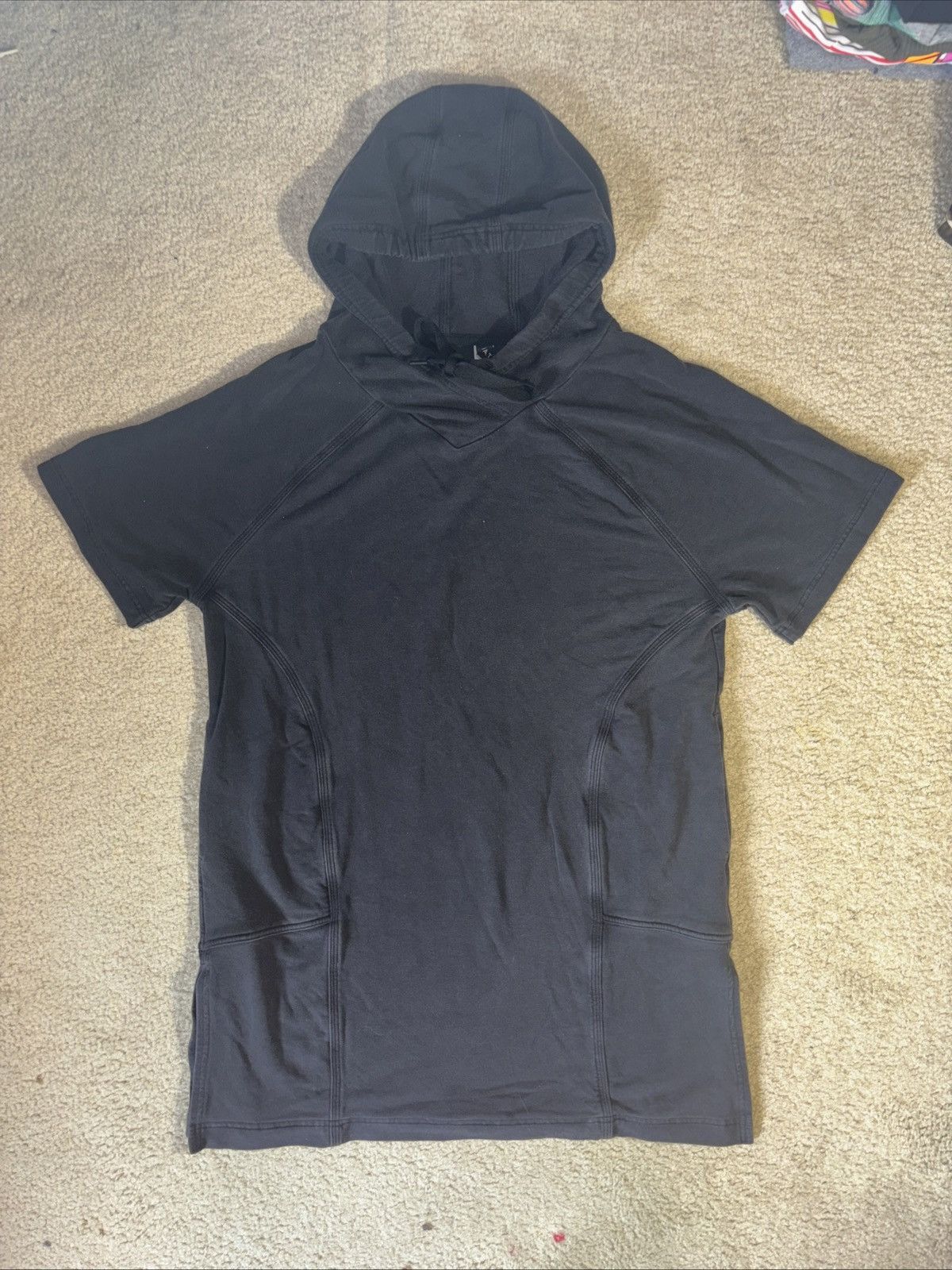 Athleta Athleta Women's Black Short Sleeve Cabana Hoodie Size S Size S / US 4 / IT 40 - 1 Thumbnail
