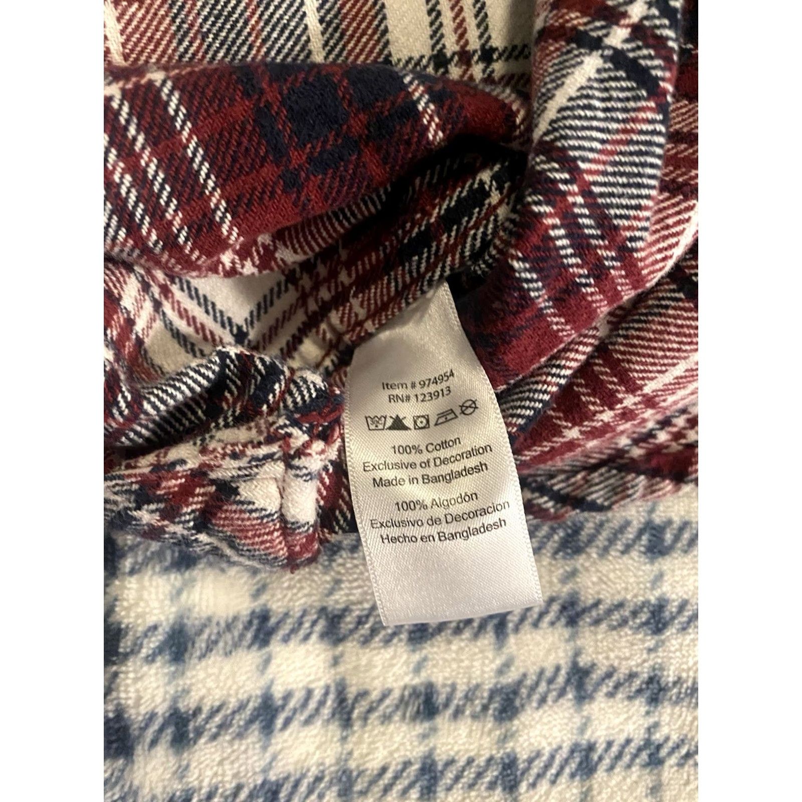 Vintage JACHS Heavyweight Flannel Shirt Red Plaid Button-Up XL Men’s Long Sleeve Casual Workwear Pocket Regular Fit Size US XL / EU 56 / 4 - 6 Thumbnail