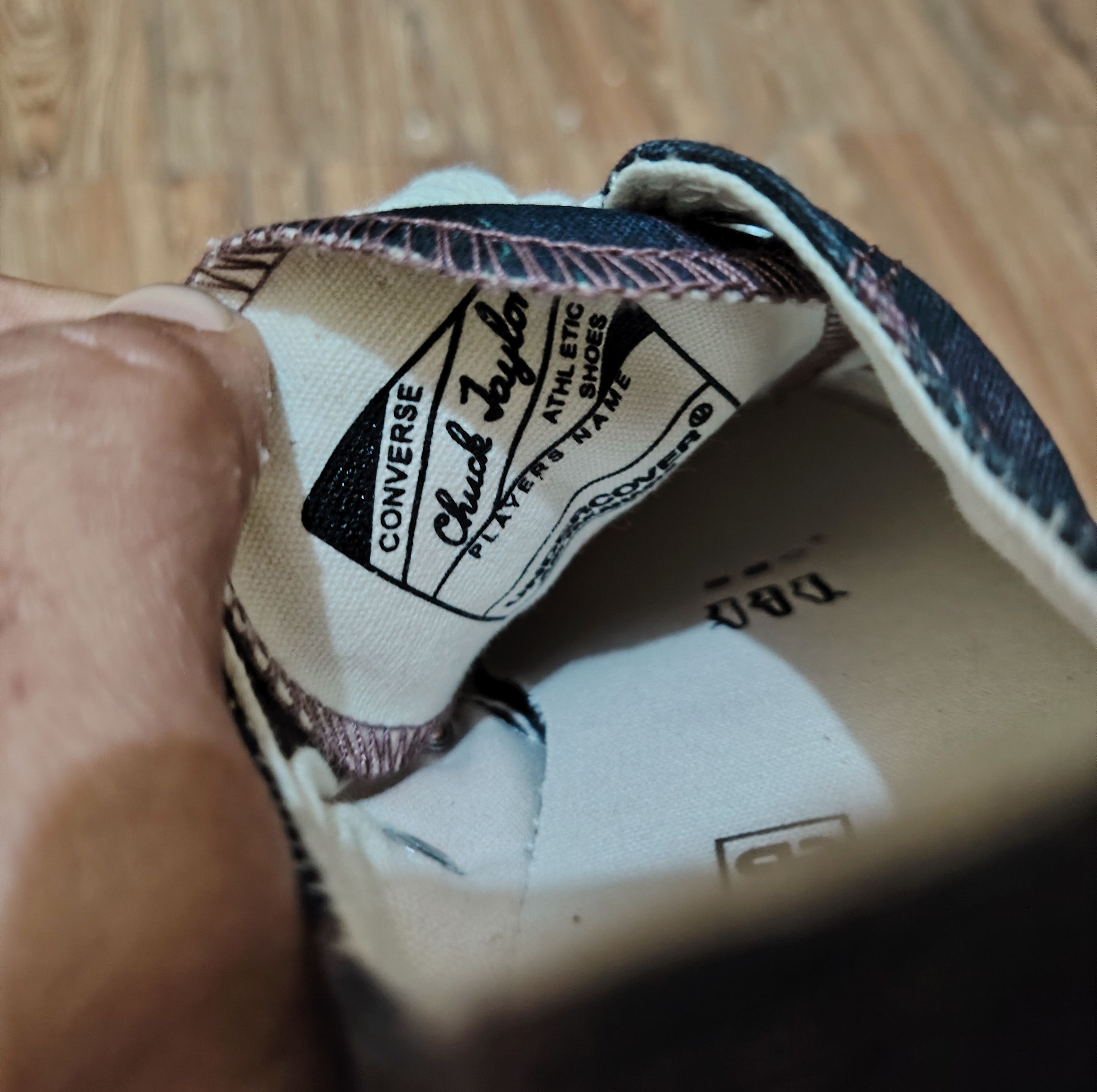 Converse × Undercover UNDERCOVER - CONVERSE - Purple Camo Print Sneakers Size US 5 / EU 37 - 7 Thumbnail
