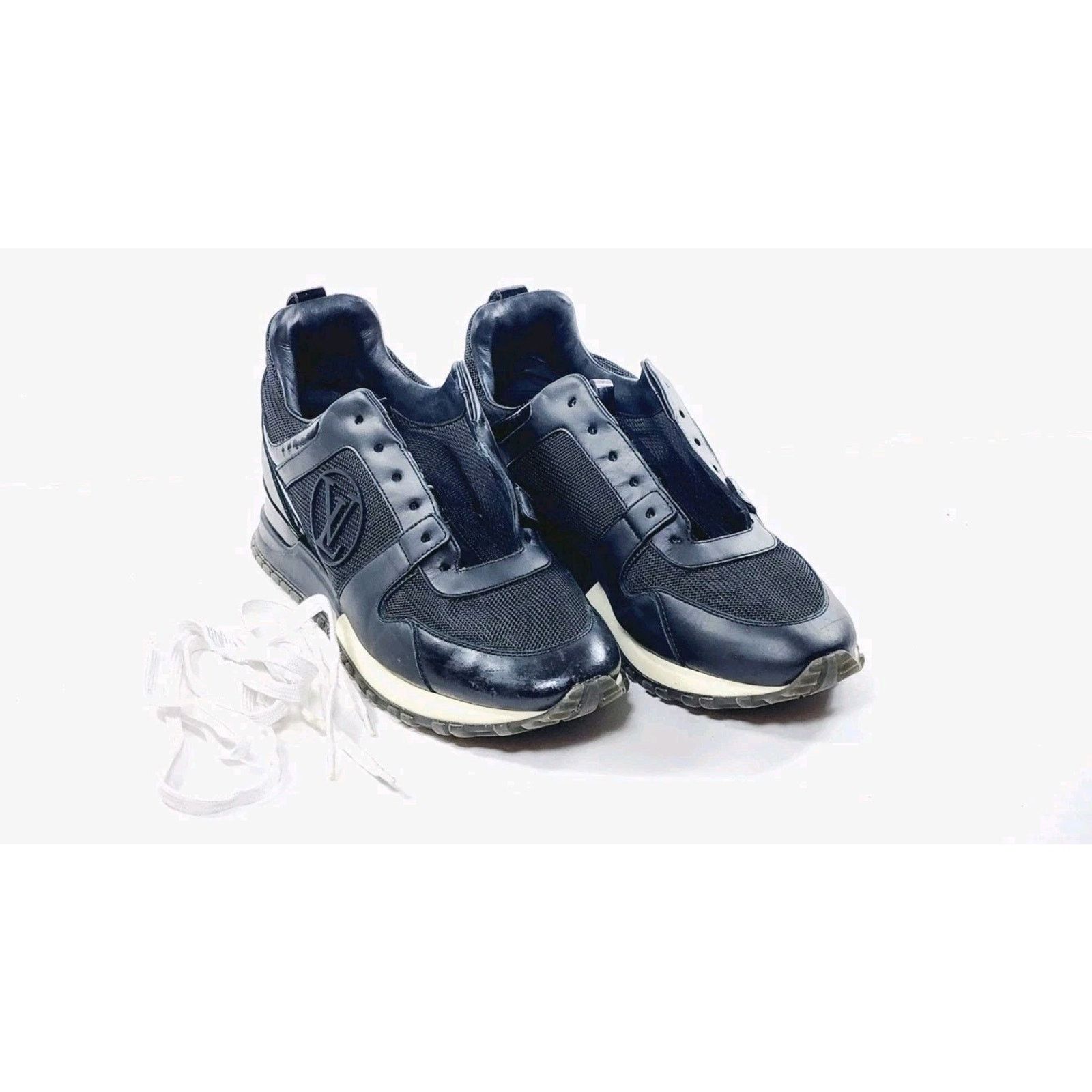 Louis Vuitton Louis Vuitton Women's Run Away Sneaker Leather USWomen’s 8.5 Size US 8.5 / IT 38.5 - 1 Thumbnail