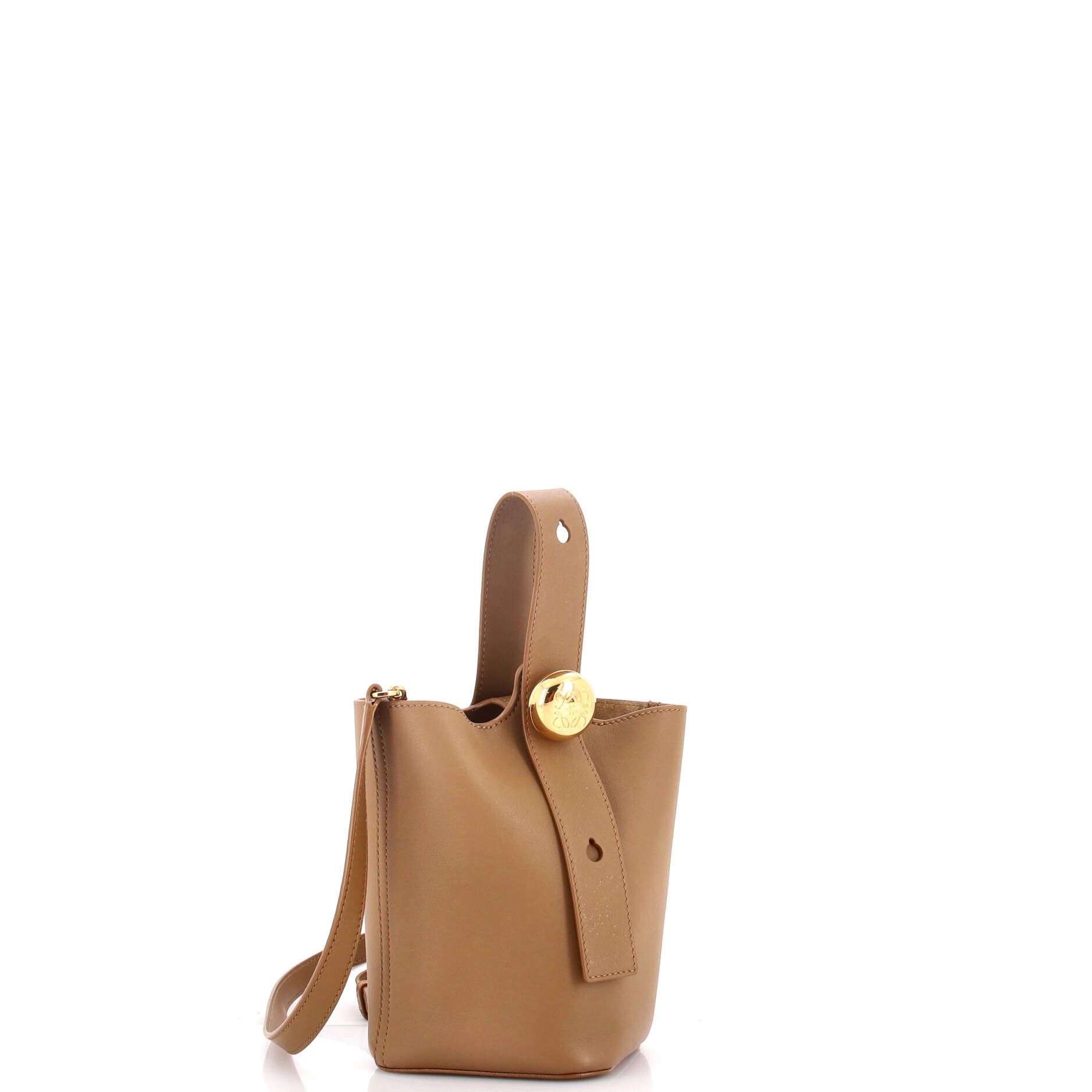 Loewe Pebble Bucket Bag Leather Size ONE SIZE - 1 Thumbnail