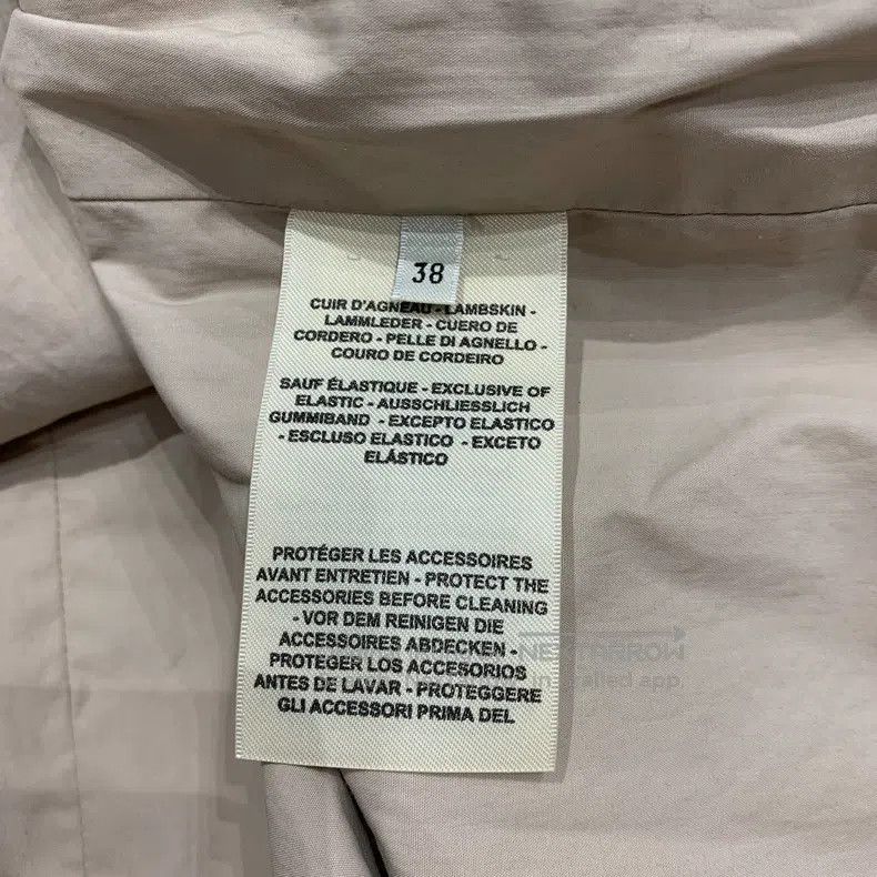Hermes Hermes Long Leather Jacket - Women's - Light Khaki Size XS / US 0-2 / IT 36-38 - 5 Thumbnail