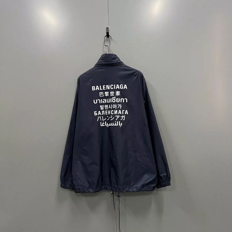 Balenciaga Balenciaga Seven Languages Print Jacket Size US S / EU 44-46 / 1 - 2 Thumbnail