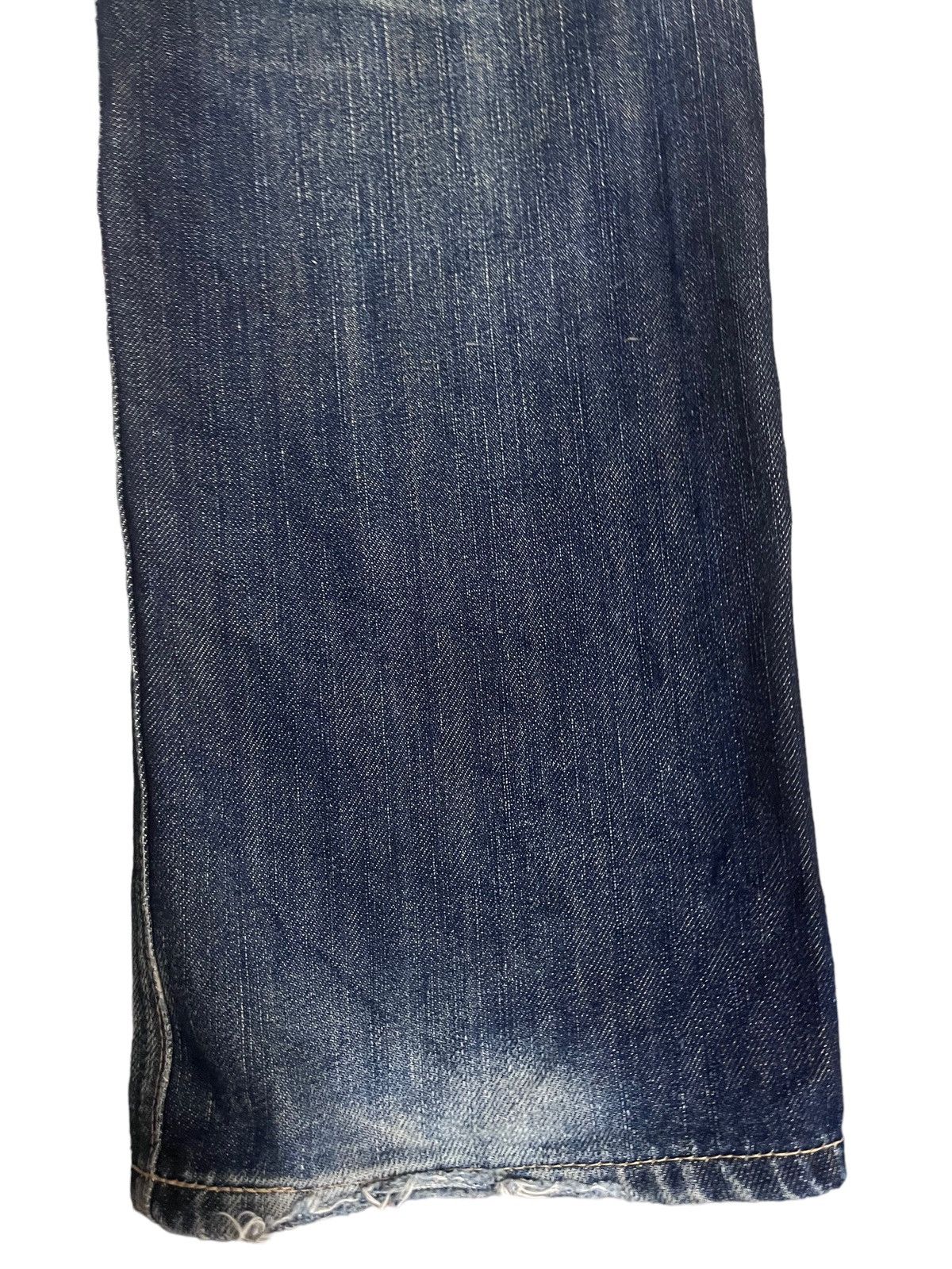 Edwin Vintage Edwin 503 Distress Style Denim Size US 34 / EU 50 - 13 Thumbnail