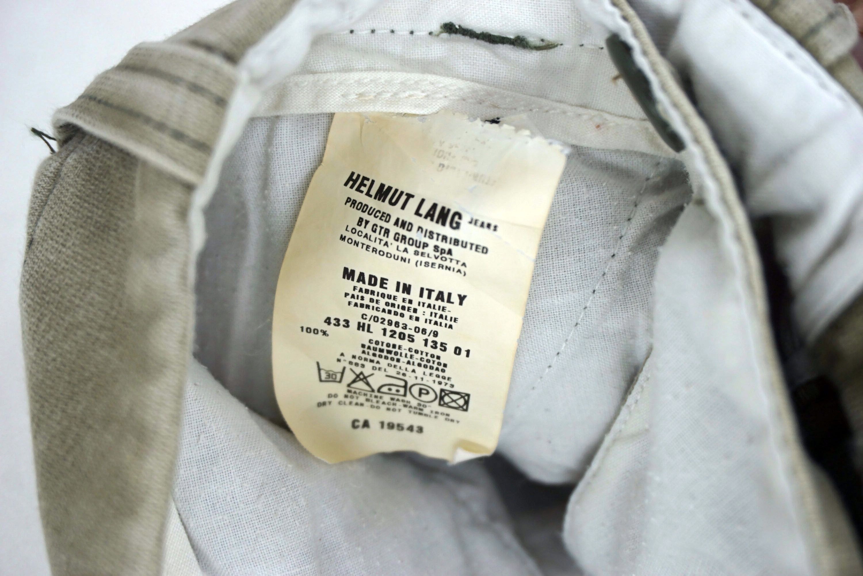 Helmut Lang Distressed Cargo Pants Size W28xL32 Made in Italy Size US 28 / EU 44 - 11 Thumbnail