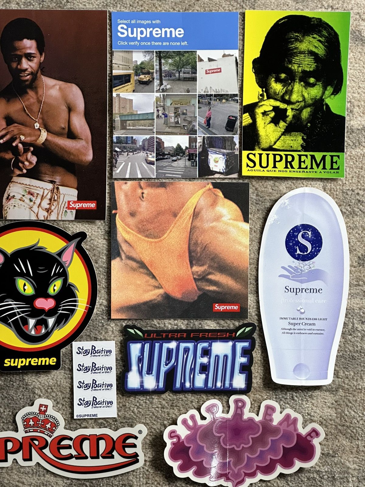 Supreme 10x Supreme Stickers Lot Size ONE SIZE - 3 Thumbnail