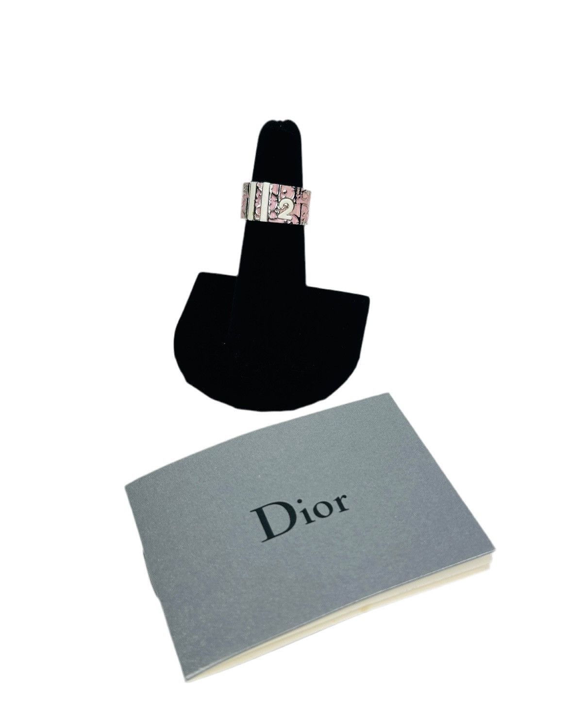 Dior Dior Pink Trotter 2 Ring Size 5 Size ONE SIZE - 1 Thumbnail