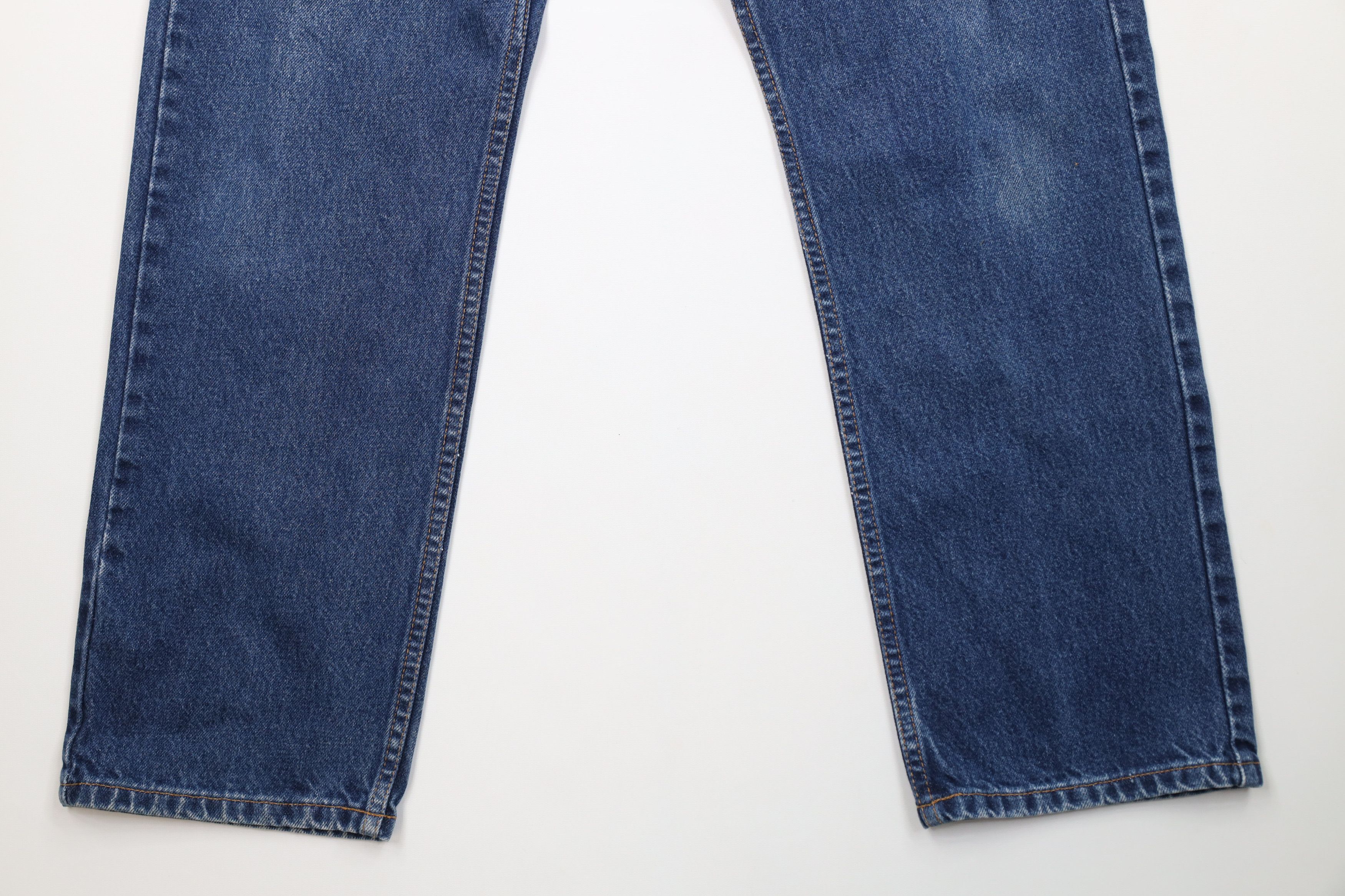 Levi's Vintage Y2K 2001 Levis 505 Straight Leg Jeans Blue USA Size 34" / US 12 / IT 48 - 4 Thumbnail