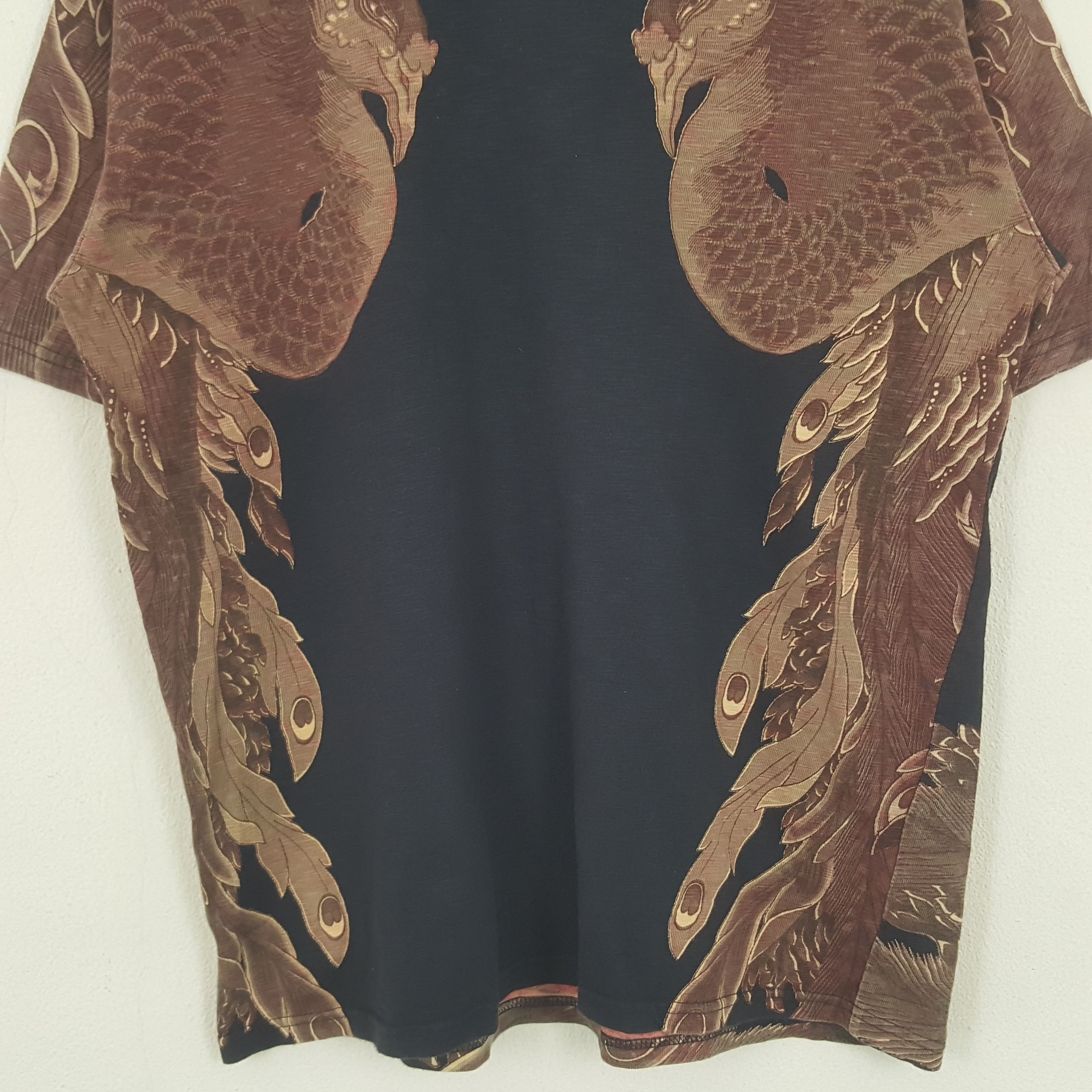 Japanese Brand × Vintage Vintage Dragon Art Japanese Sukajan Traditional Tshirt Size US L / EU 52-54 / 3 - 2 Thumbnail