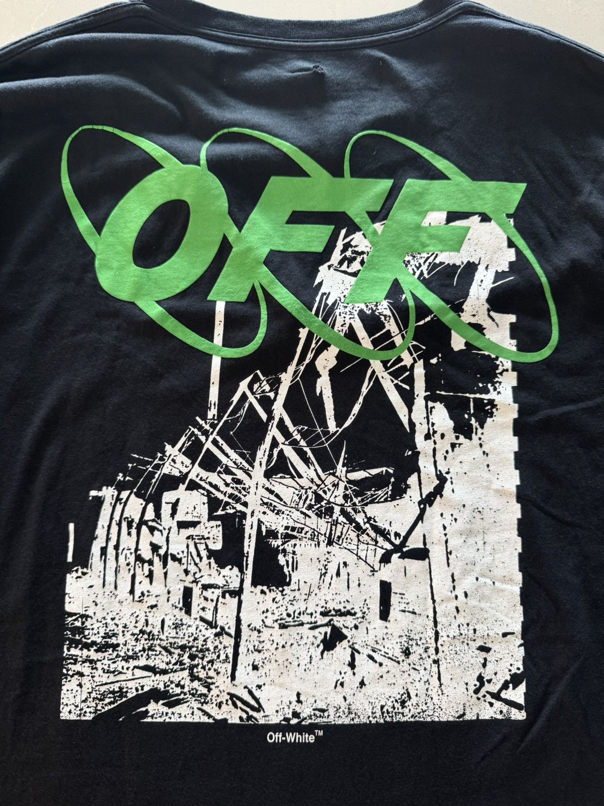 Off-White Off-White Ruined Factory T-Shirt SS19 Size US S / EU 44-46 / 1 - 2 Thumbnail