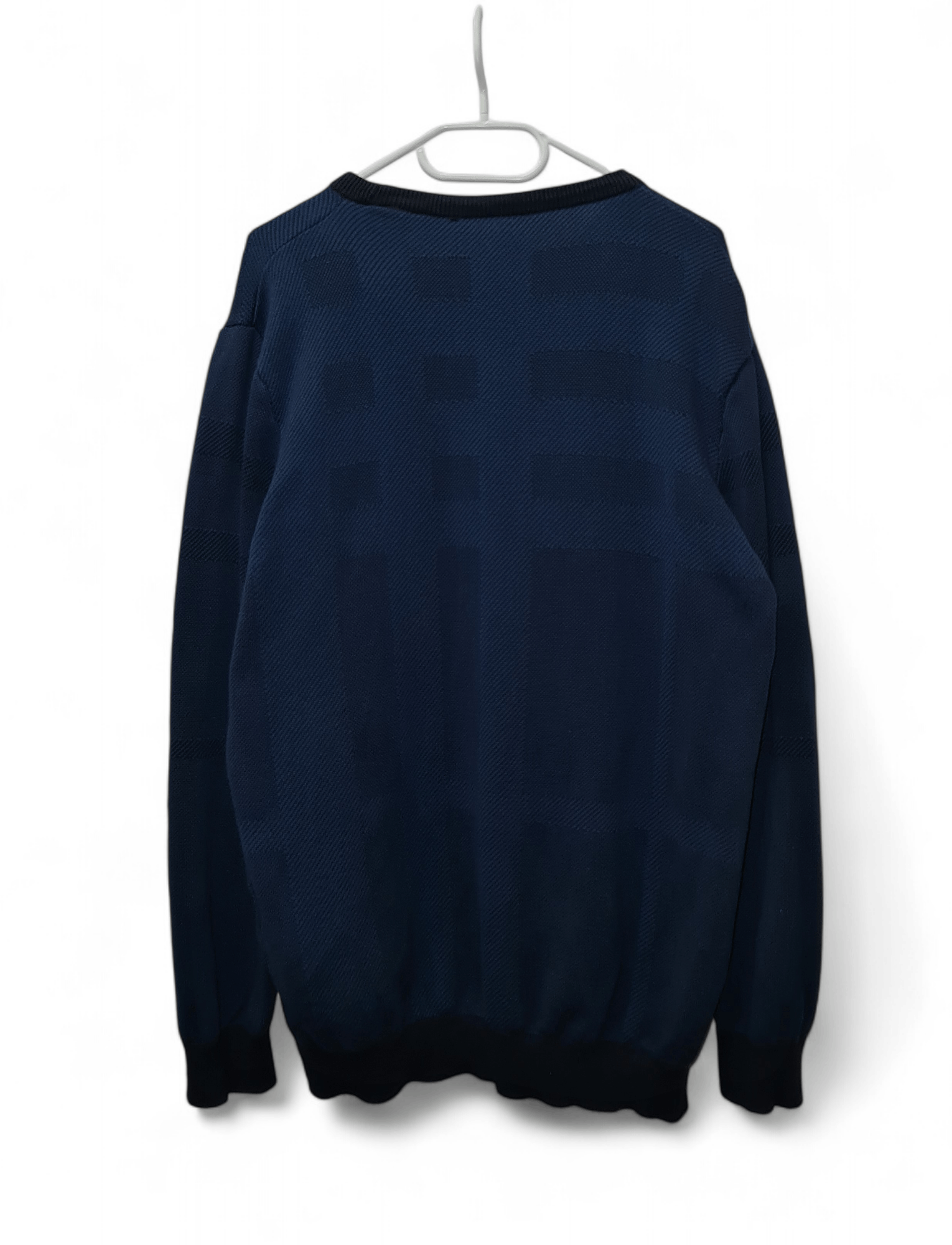 Burberry Burberry Blue Check Nova Crewneck sweater Size US L / EU 52-54 / 3 - 5 Thumbnail