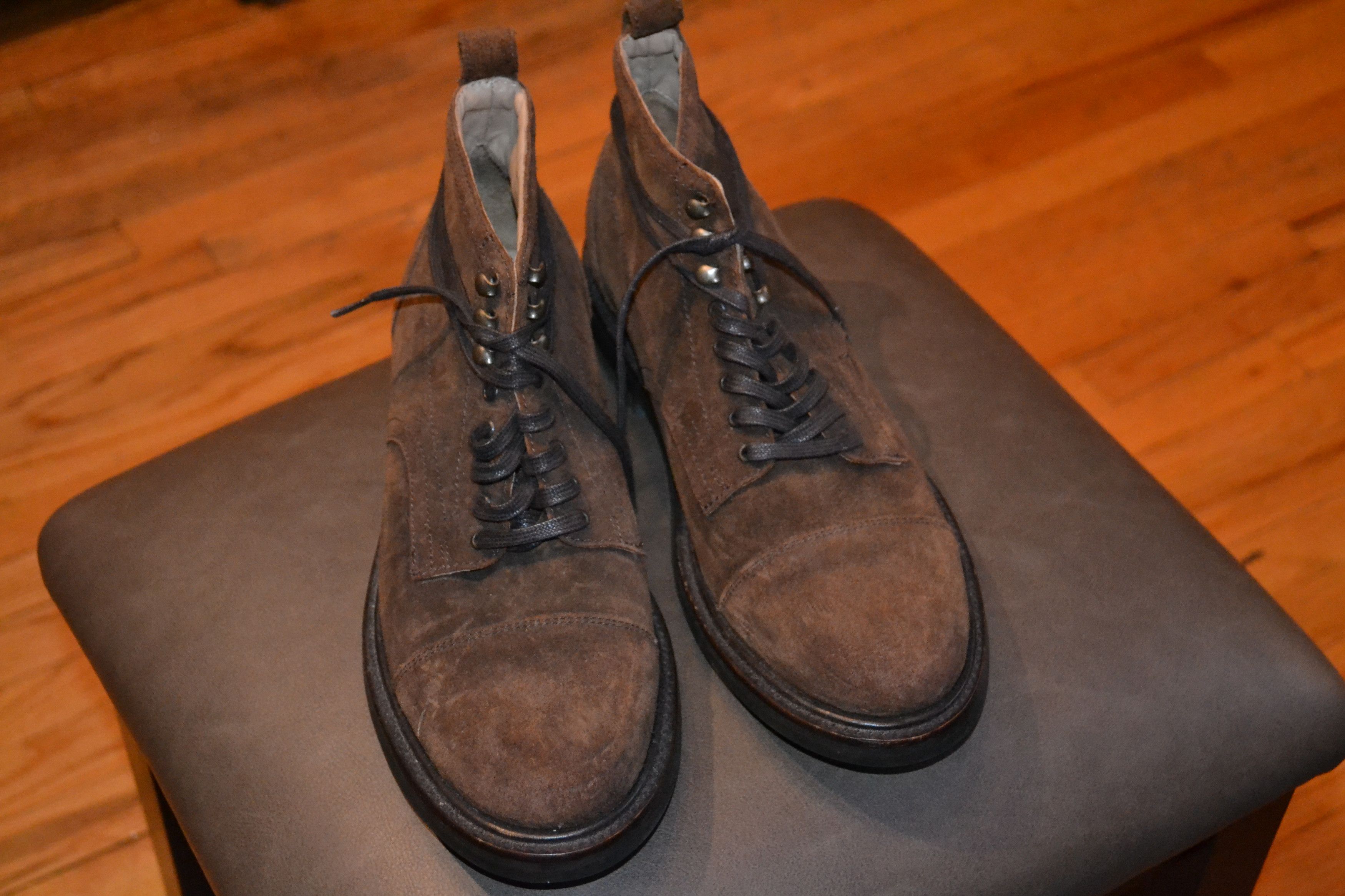 image of Thursday Boots Captain Boots in Dusty Suede, Men's (Size 9.5)
