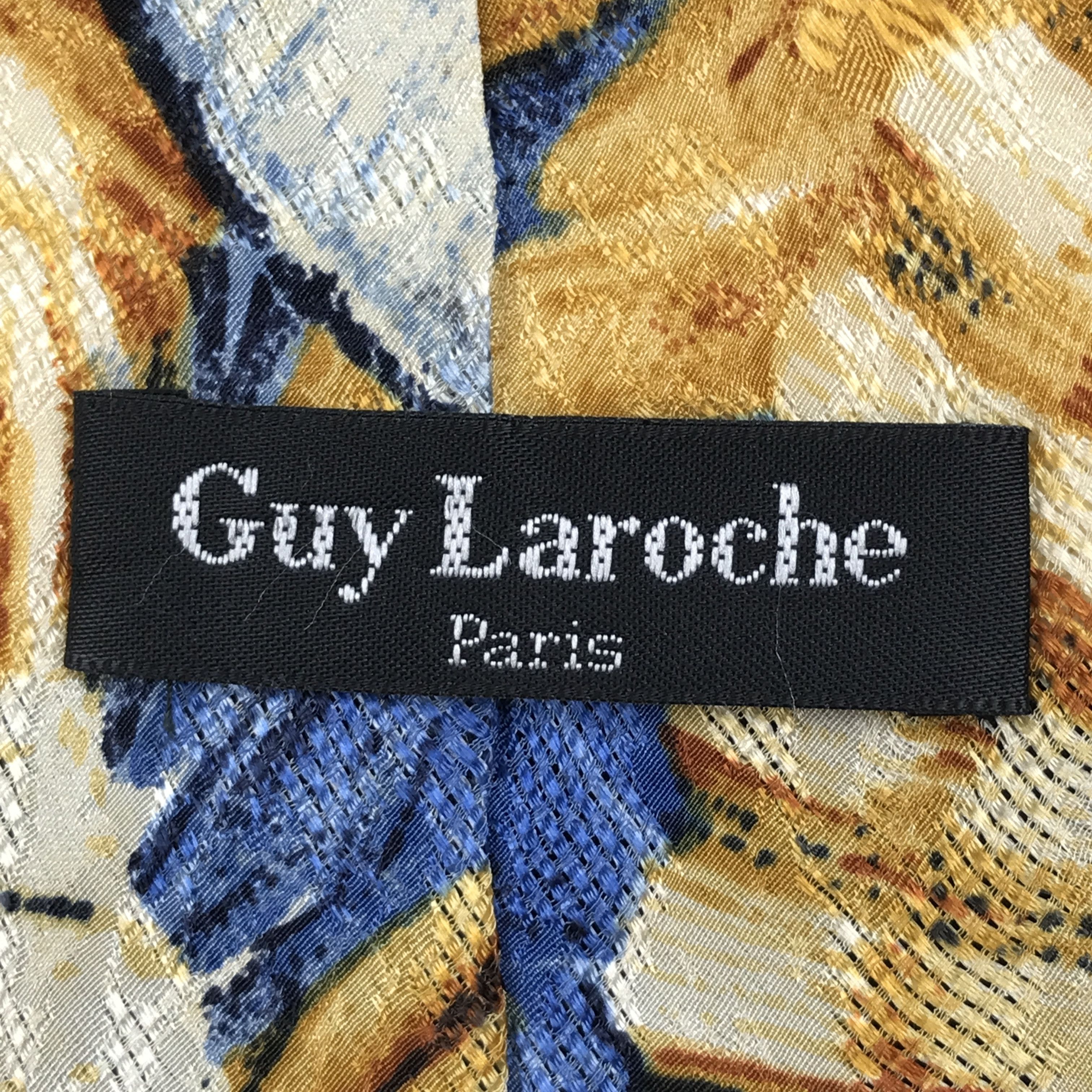 Guy Laroche × Vintage Vintage Guy Laroche Necktie Size ONE SIZE - 8 Thumbnail