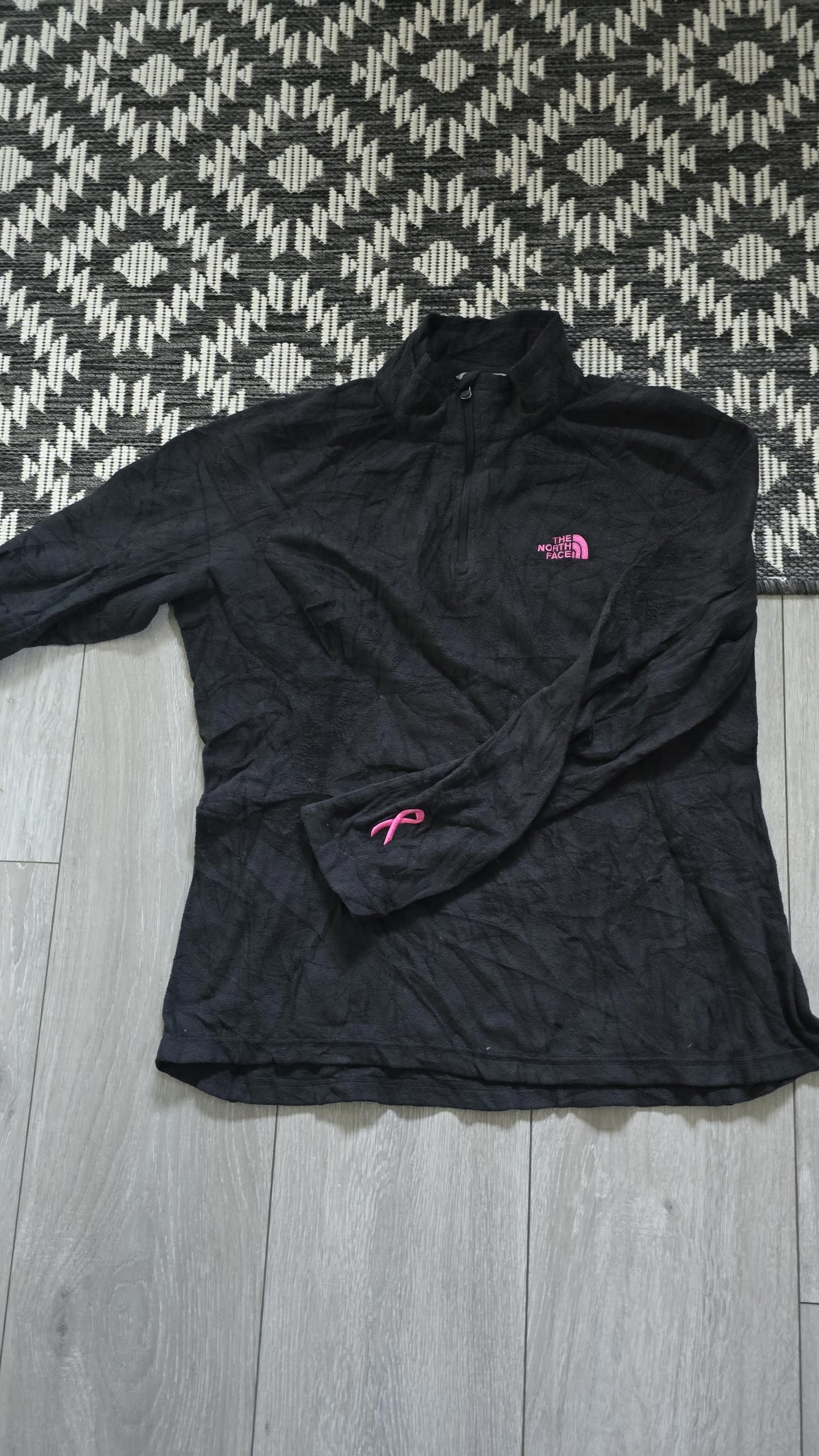 The North Face The North Face Ladies Black and Pink, Fleece 1/4 zip, Medium Size M / US 6-8 / IT 42-44 - 1 Thumbnail