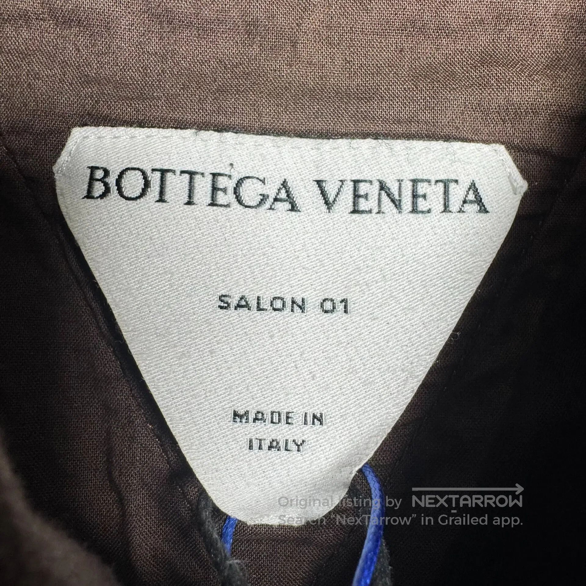 Bottega Veneta Bottega Veneta Men's Workwear Lumberjack Short-Sleeve Shirt Size US M / EU 48-50 / 2 - 3 Thumbnail