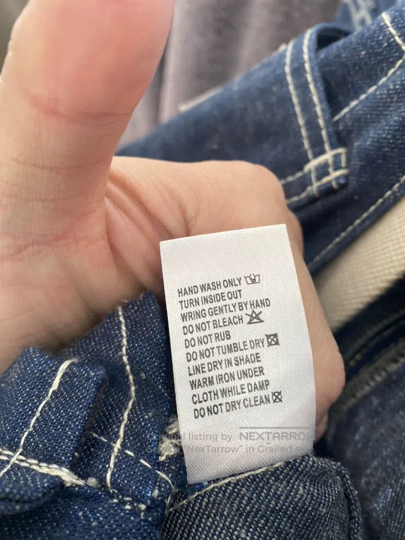Nigel Cabourn Nigel Cabourn Original Blue Jeans Size US 32 / EU 48 - 7 Thumbnail