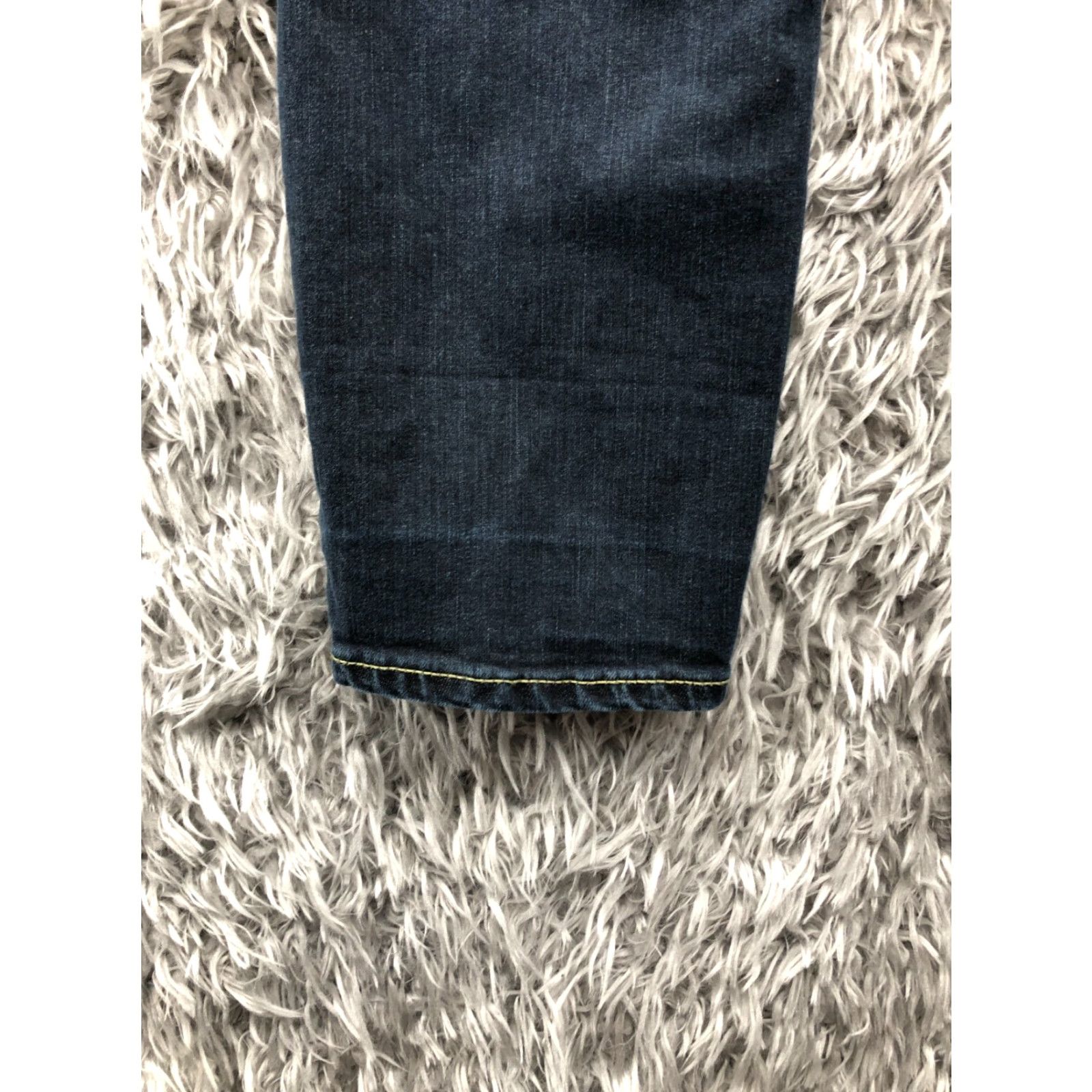 Vintage Arizona Jeans Capri Jeans Size 11 Juniors Low Rise Dark Wash Blue Denim Womens 30 Inseam 24 in 5-Pocket Pattern Solid Vintage No Size 32" / US 10 / IT 46 - 7 Thumbnail