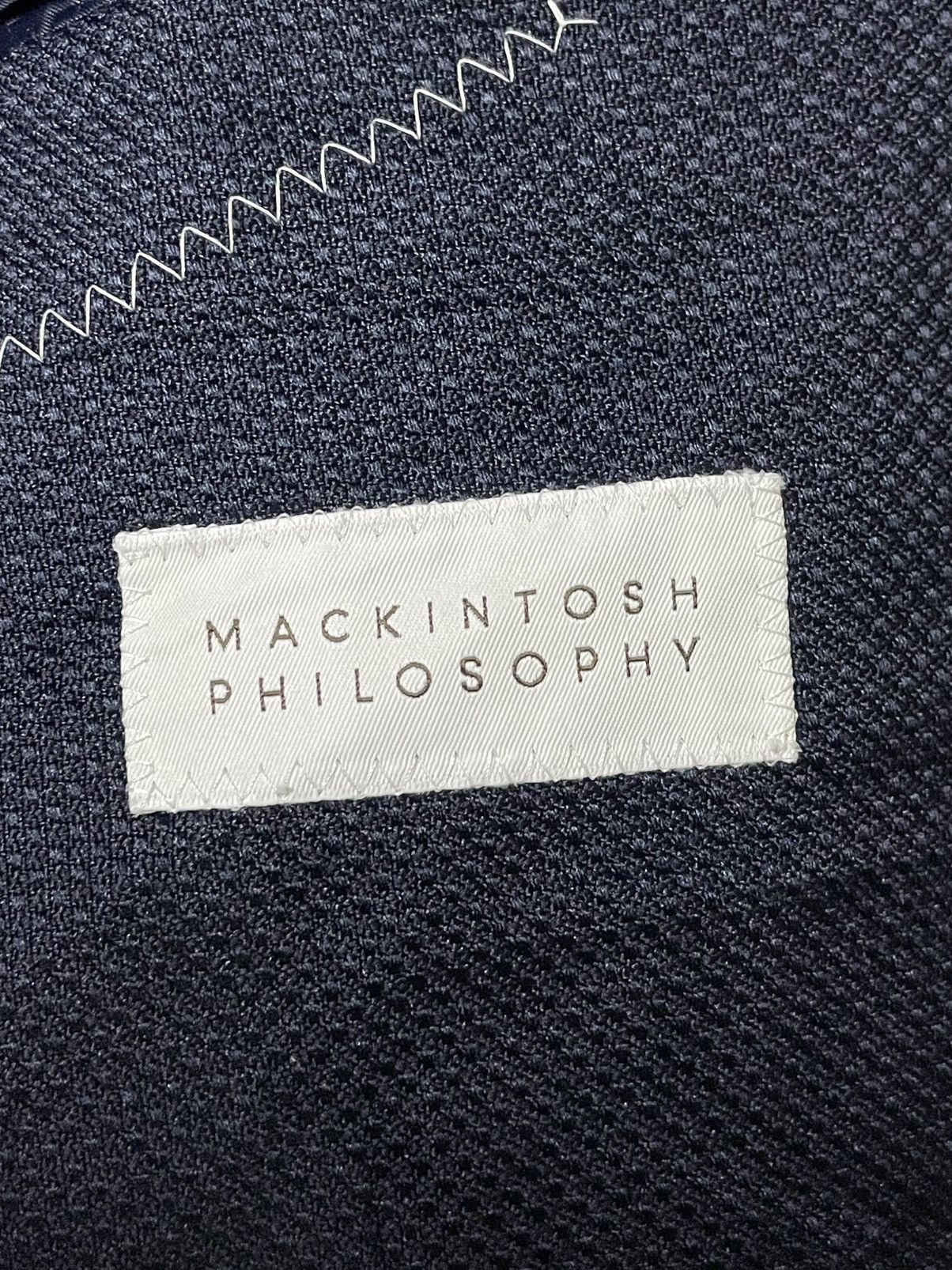 Japanese Brand × Mackintosh × Vintage Mackintosh x Philosophy Black Blazer (31) Size US S / EU 44-46 / 1 - 7 Thumbnail