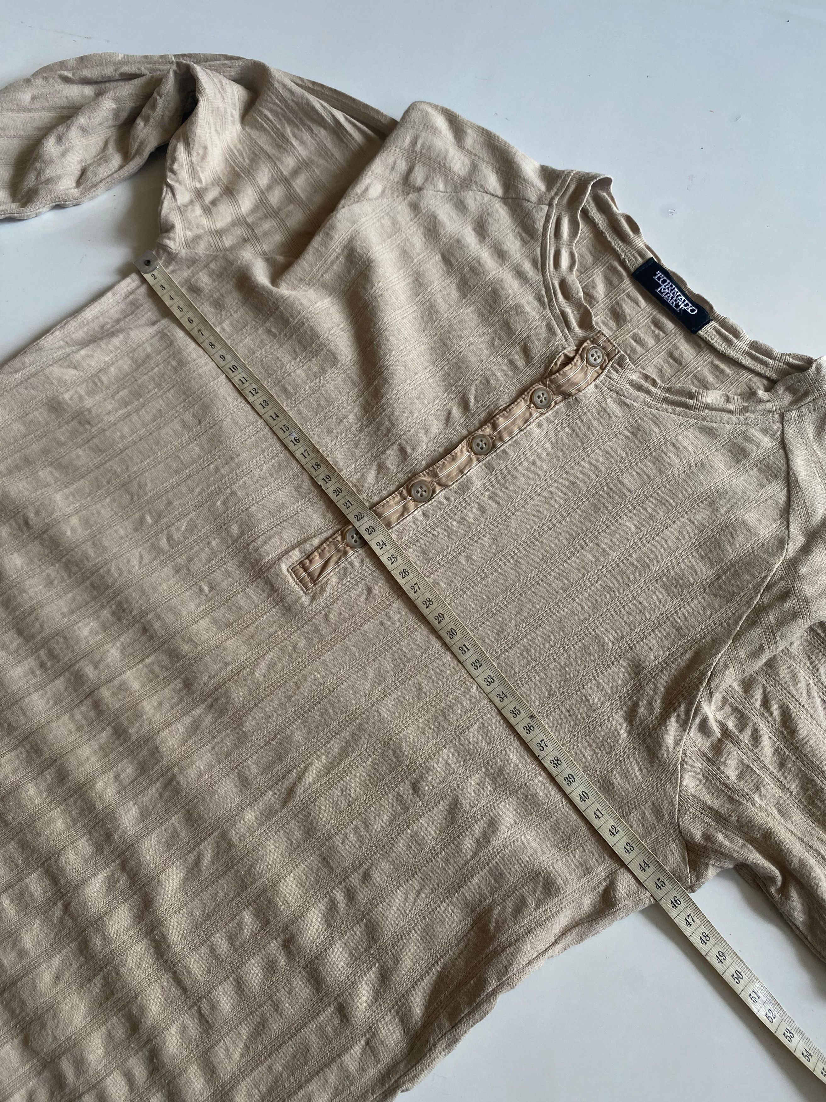 Tornado Mart Tornado Mart Wrinkle Longsleeve Size M / US 6-8 / IT 42-44 - 2 Thumbnail