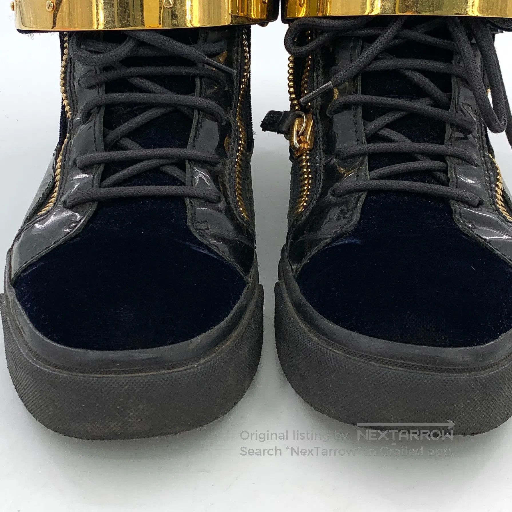 Giuseppe Zanotti Giuseppe Zanotti Black double zipper design drawstring cas Size US 6 / IT 36 - 8 Thumbnail