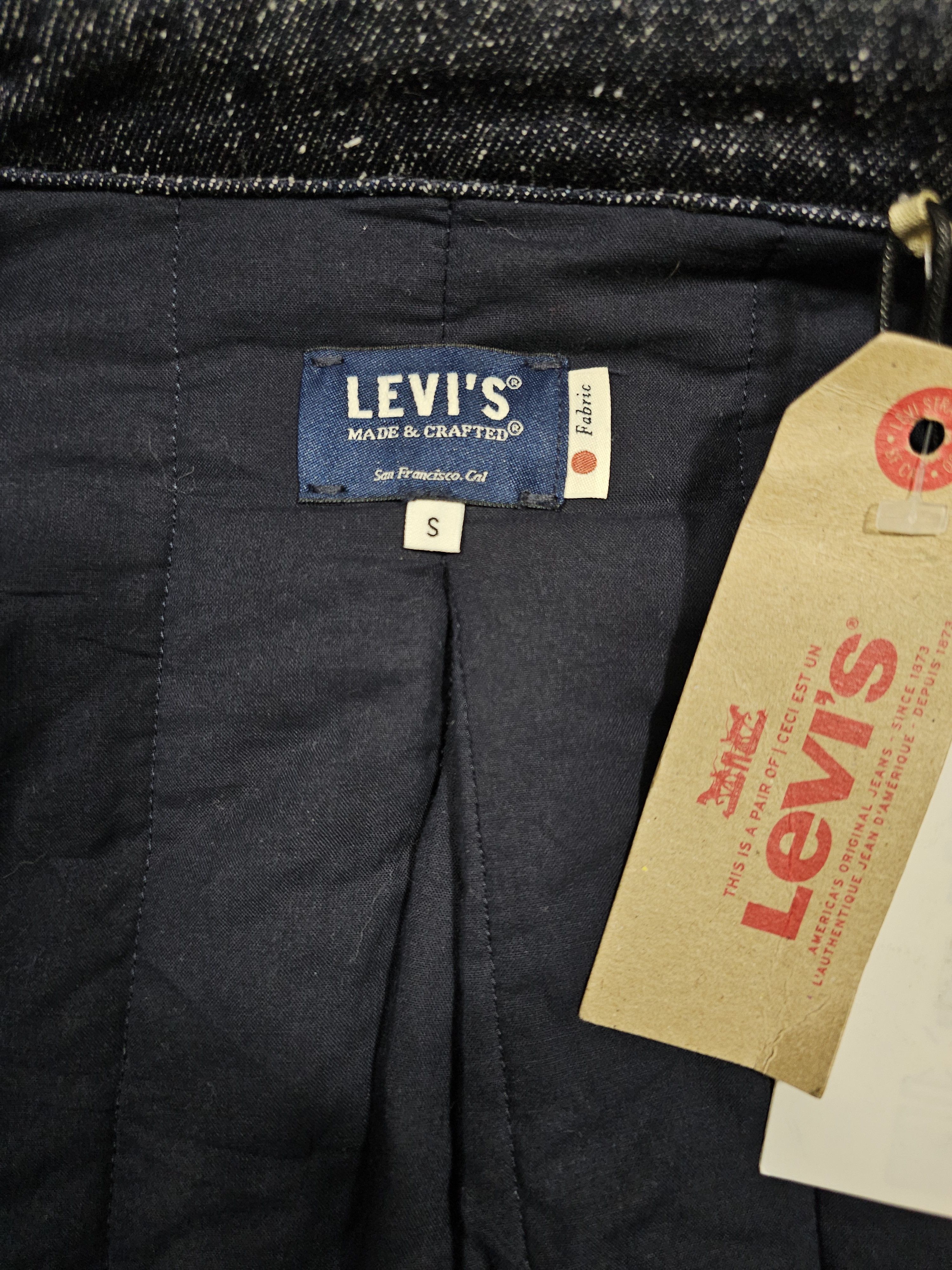 Levi's Made & Crafted Levi's Made & Crafted Shirt Jacket Neppy Japanese Fabrics S Size US S / EU 44-46 / 1 - 8 Thumbnail