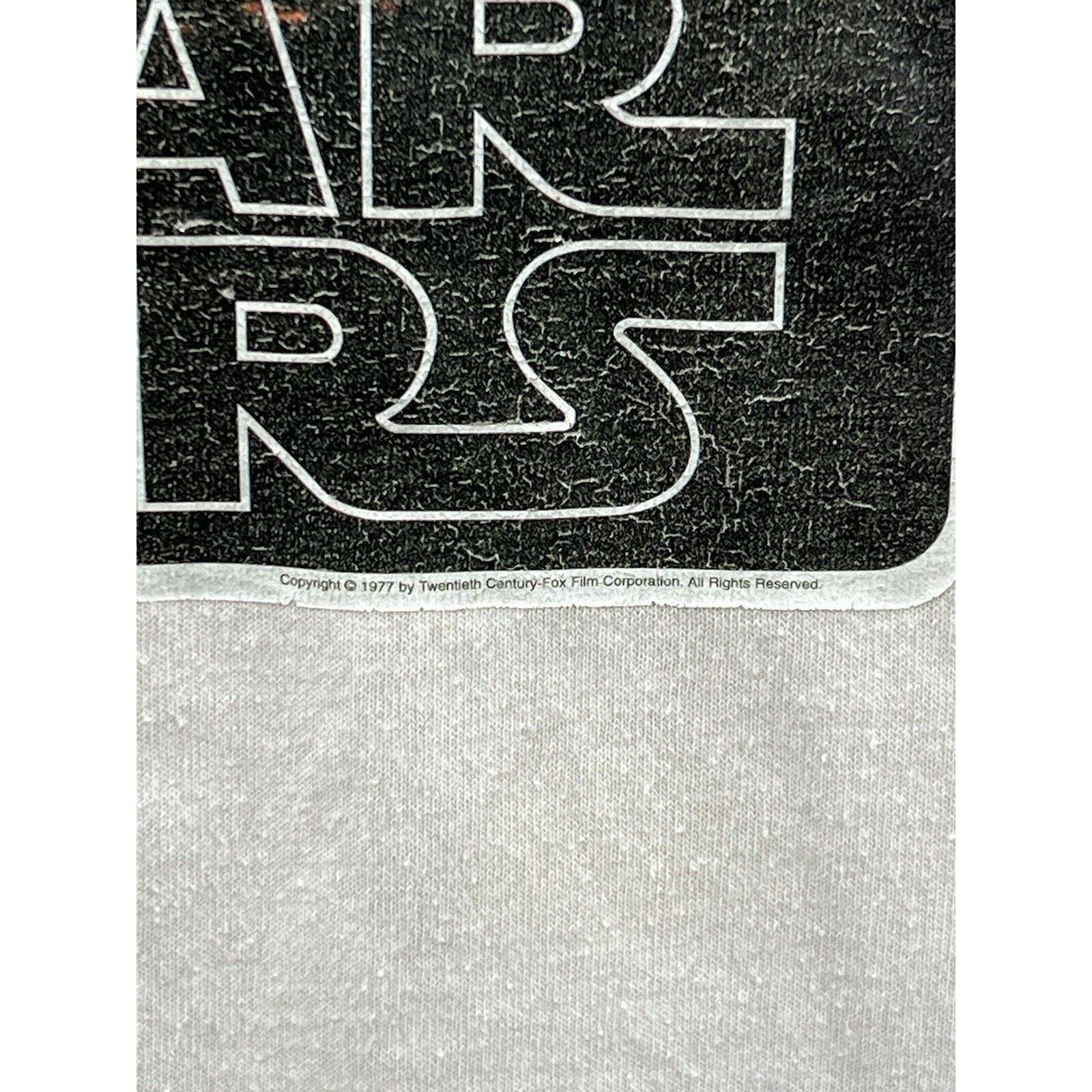 Changes Changes 1977 Star Wars A New Hope Promo Ringer Iron On Tee Size US L / EU 52-54 / 3 - 3 Thumbnail