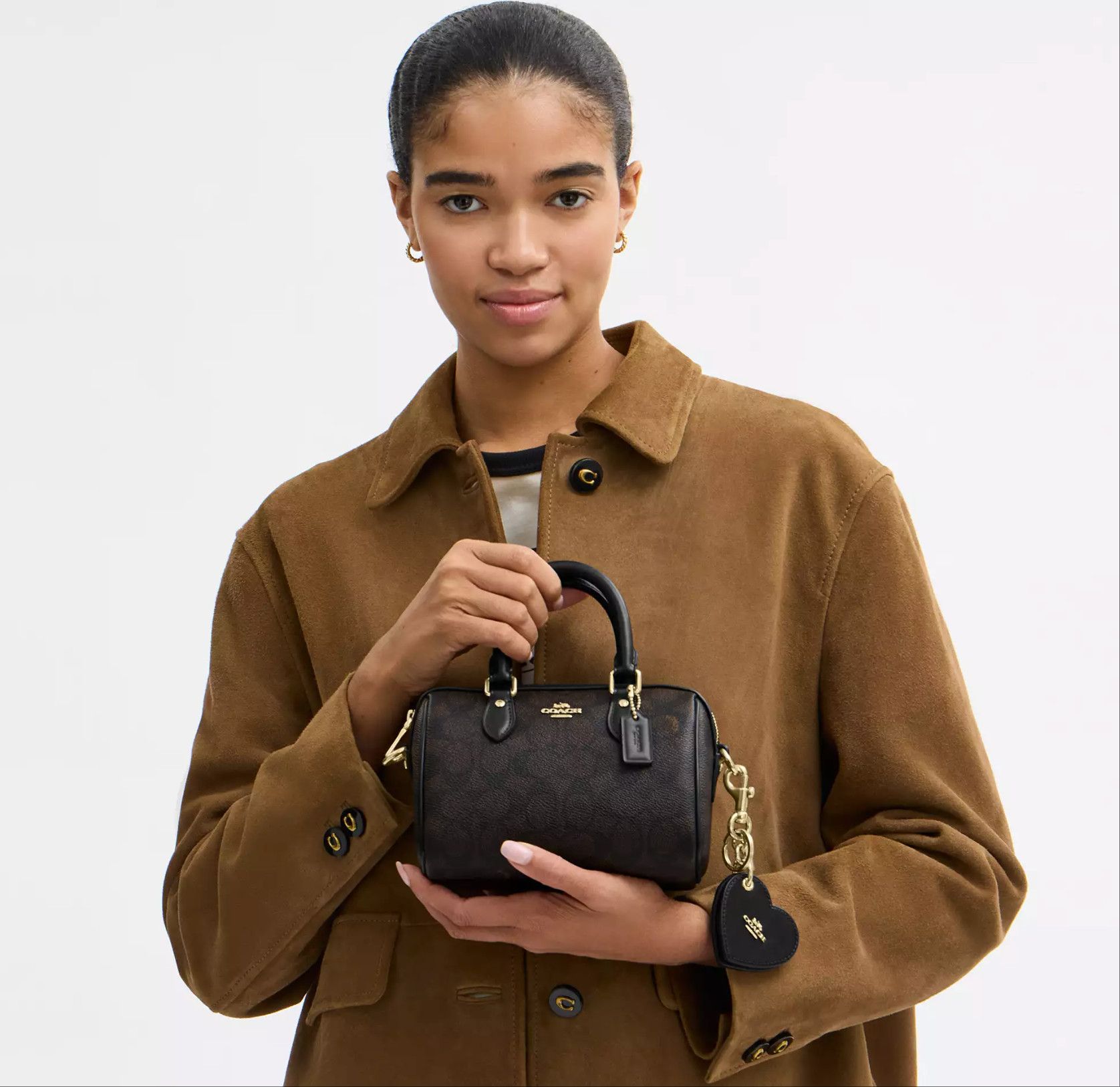 Coach Boxed Mini Rowan Crossbody Bag And Mirror Bag Charm Set Size ONE SIZE - 10 Thumbnail
