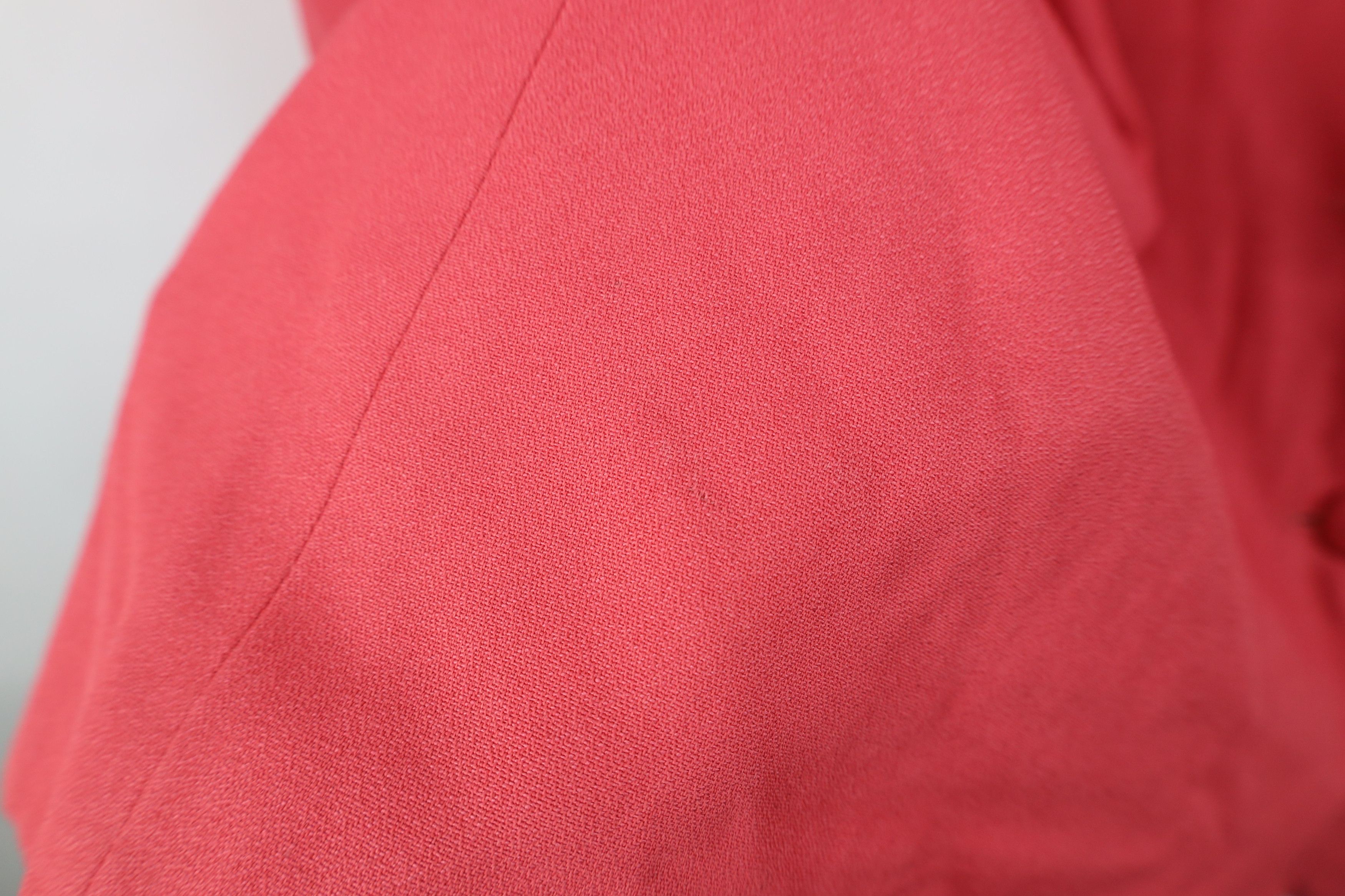 Vintage Vintage 80s 90s Streetwear Breasted Blazer Jacket Pink USA Size XXL / US 16-18 / IT 52-54 - 4 Thumbnail
