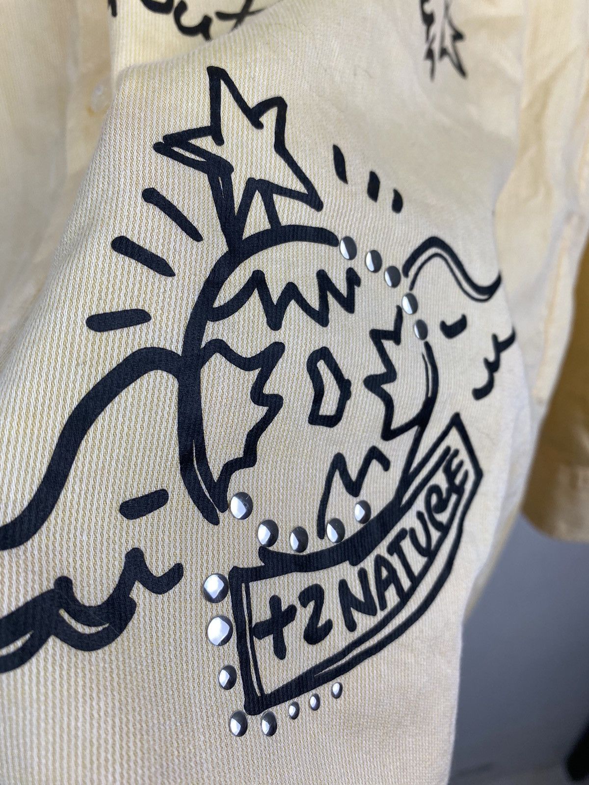 If Six Was Nine × Jean Charles De Castelbajac Castelbajac Art Style Button Up Shirt Size US L / EU 52-54 / 3 - 4 Thumbnail