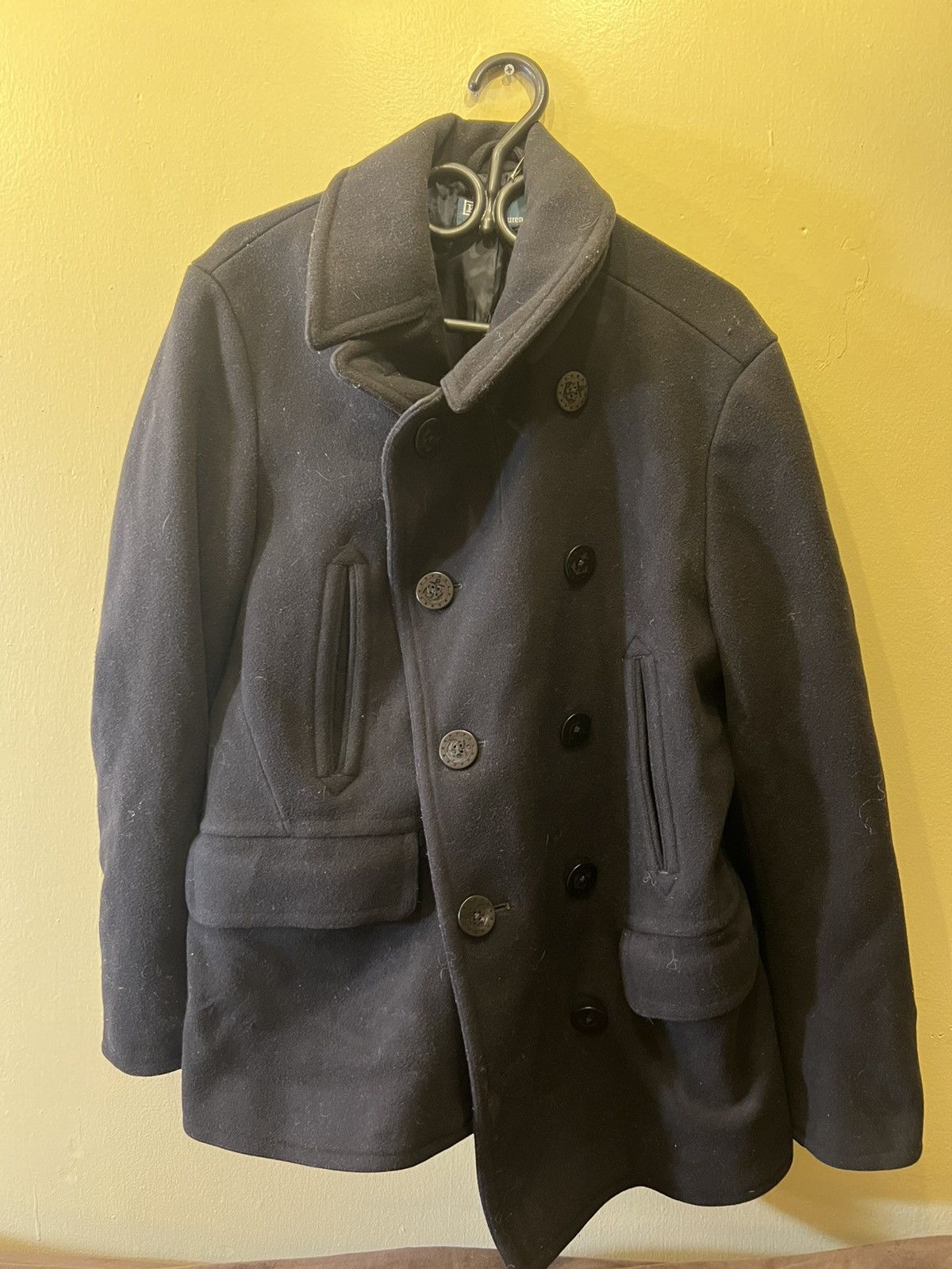 Polo Ralph Lauren Vintage 90s Ralph Lauren Peacoat Size US L / EU 52-54 / 3 - 1 Thumbnail